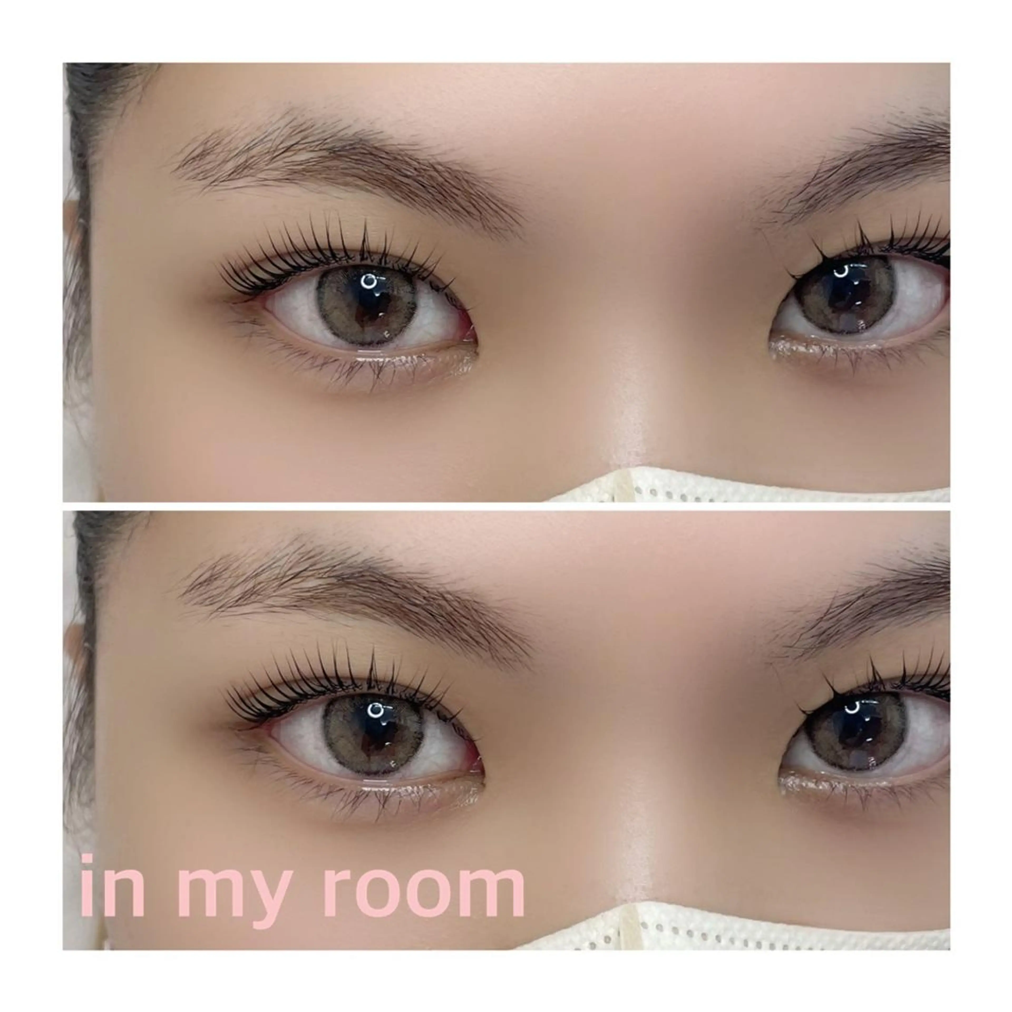 マツエク・マツパ パリジェンヌラッシュリフト マツパ ☽𝘀𝗵𝗶 𝘀𝗵𝗶☽のマツエク・マツパデザイン