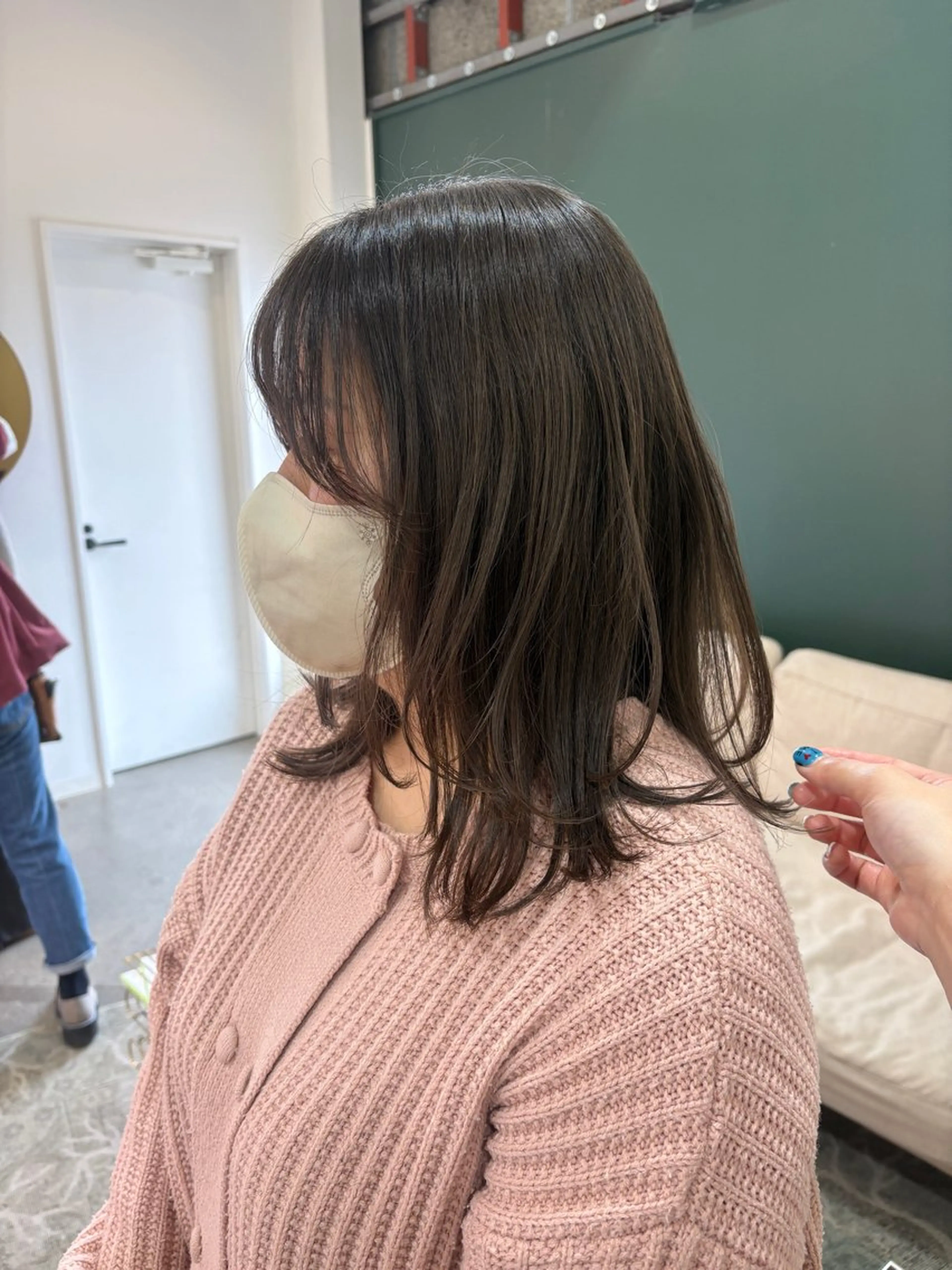 🫧レディースカット(ミディアム)の写真