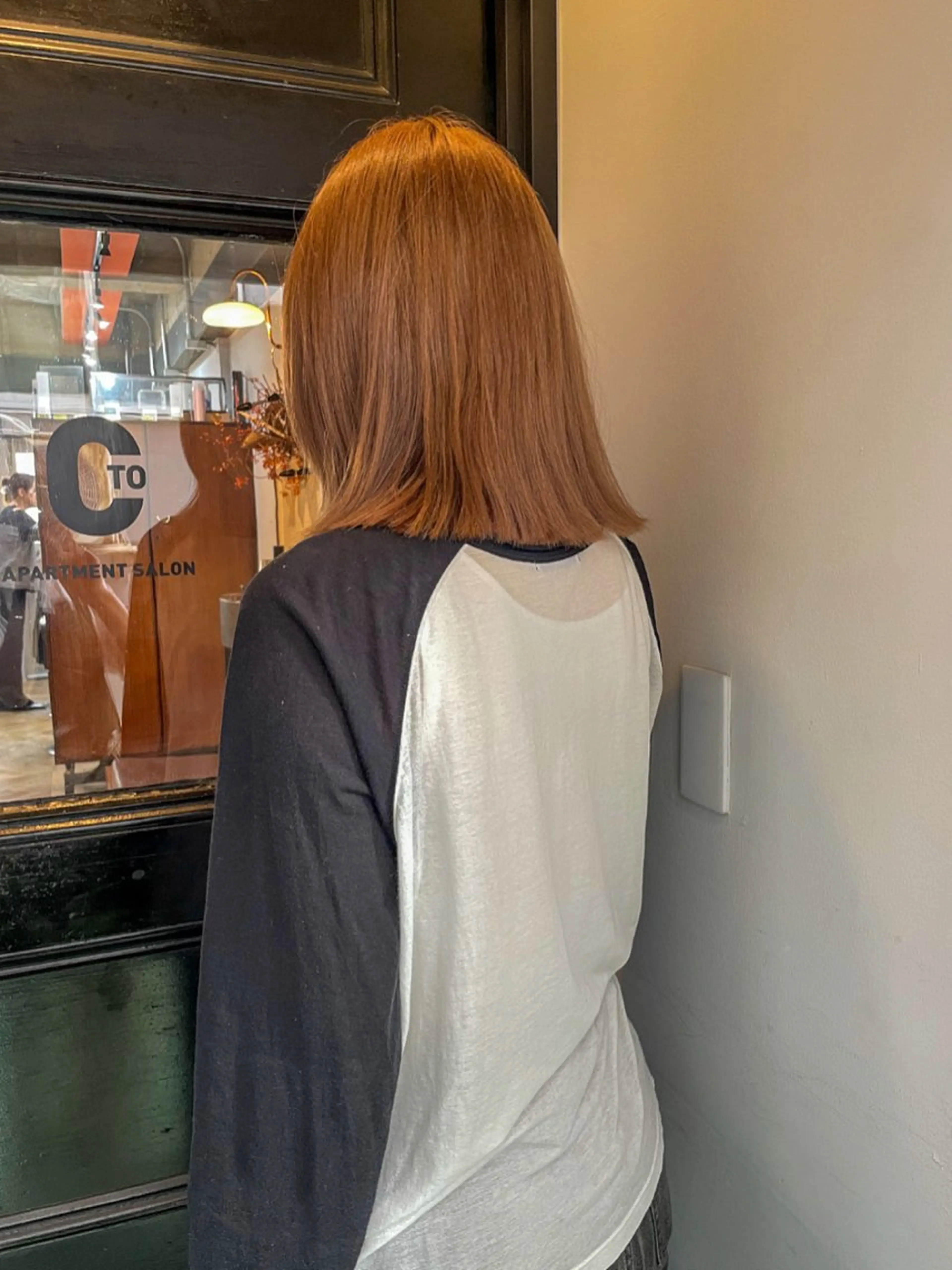 ミディアム カラー カット ヘアカラー トリートメント TO C所属・ボブ/ミディアム RIONAのヘアスタイル