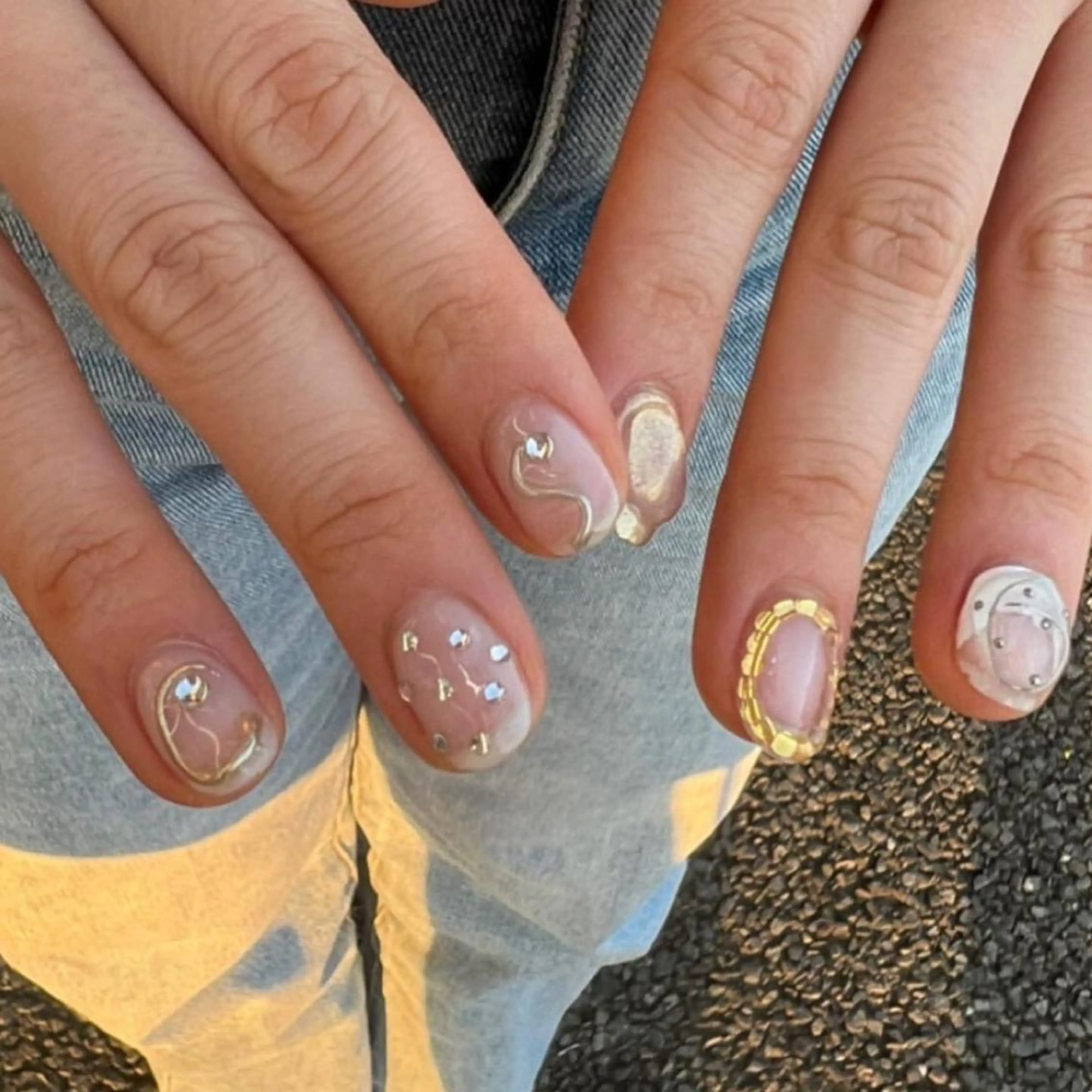 ネイル ハンドネイル 佐藤 穂乃香のネイルデザイン