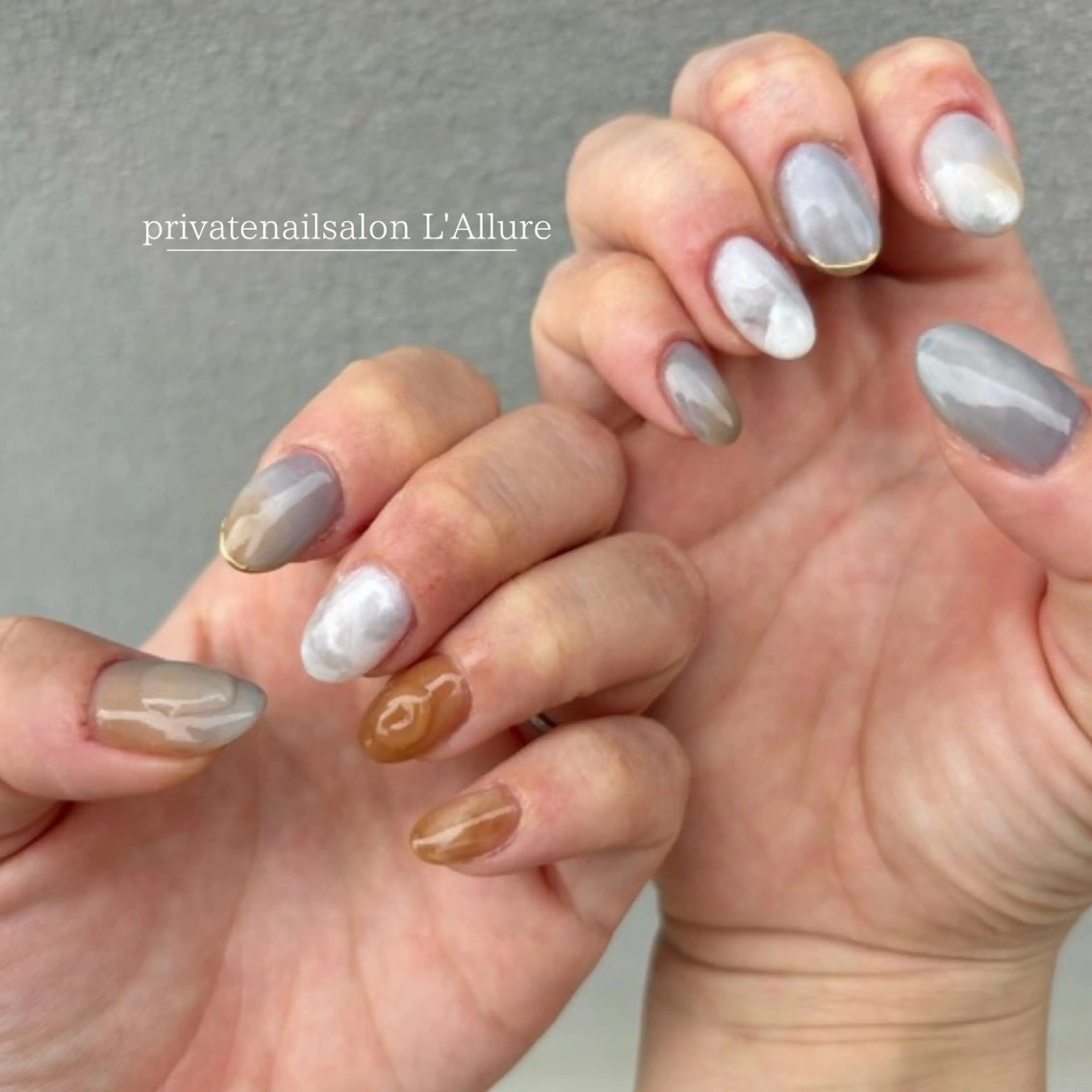 ネイル ハンドネイル nailsalon -L'Allure-のネイルデザイン