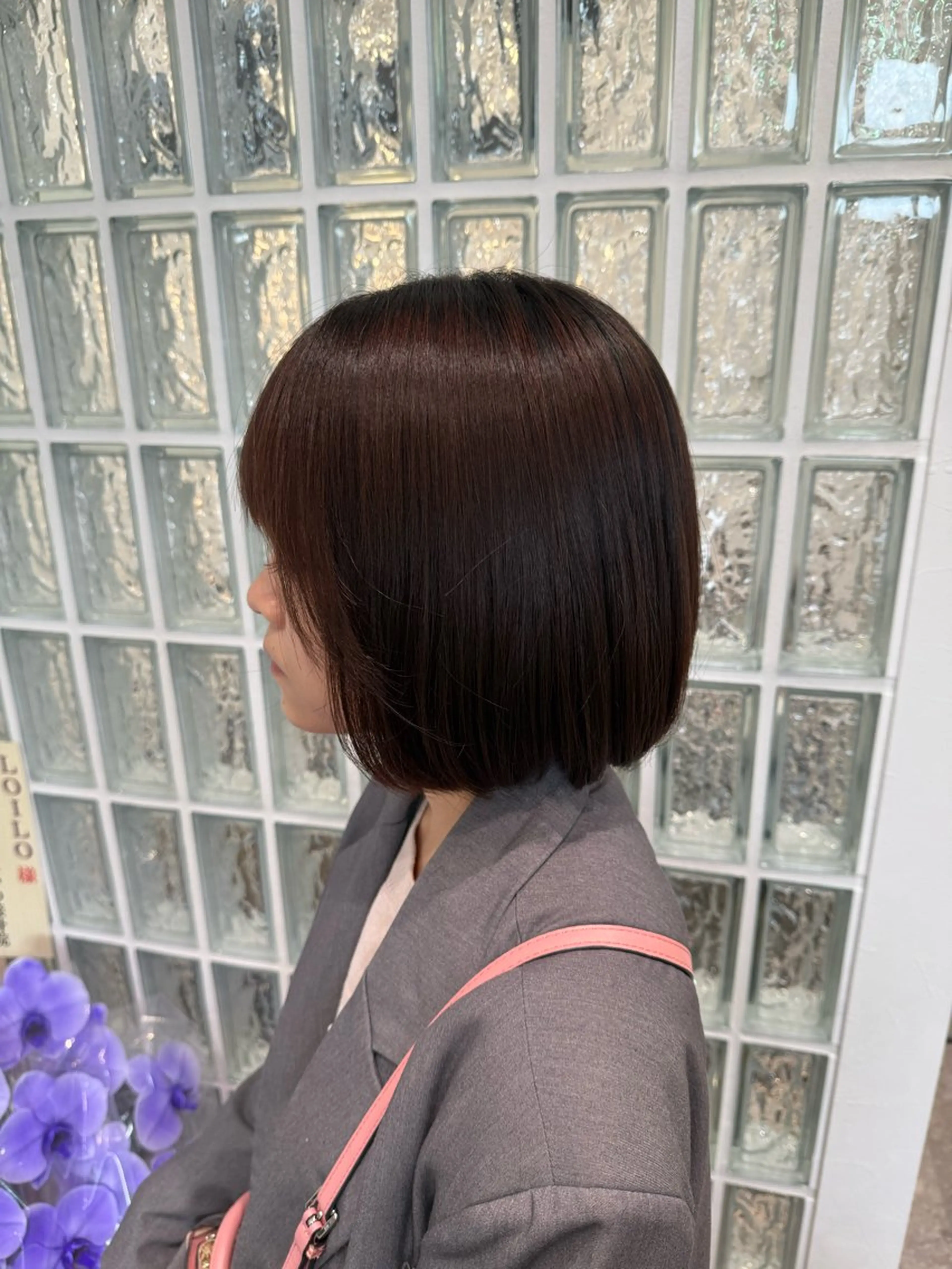 ミディアム カラー LoiLo所属・福岡 舞のヘアスタイル