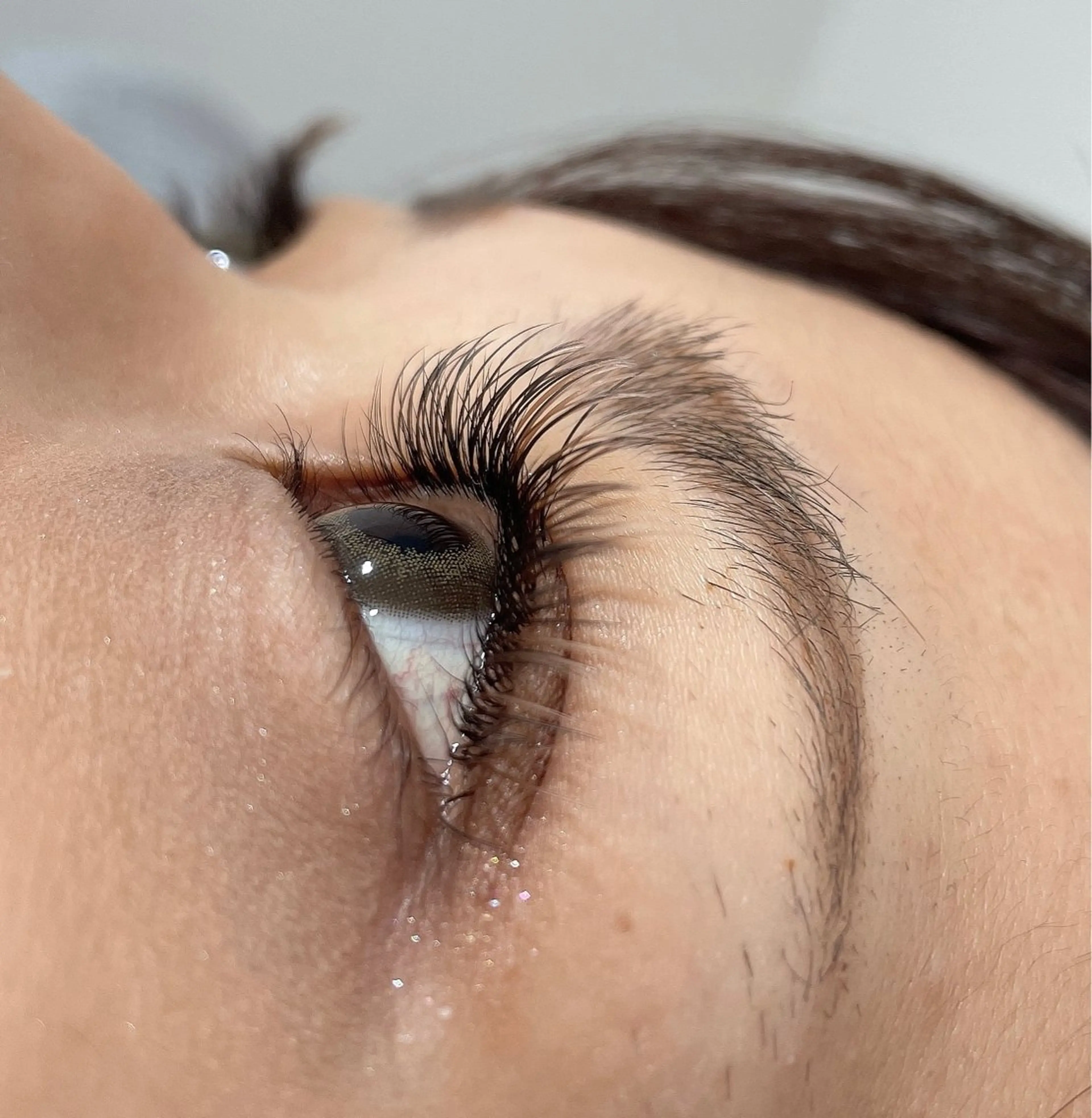 マツエク　フラットラッシュ　バインド160本(上まつ毛)の写真