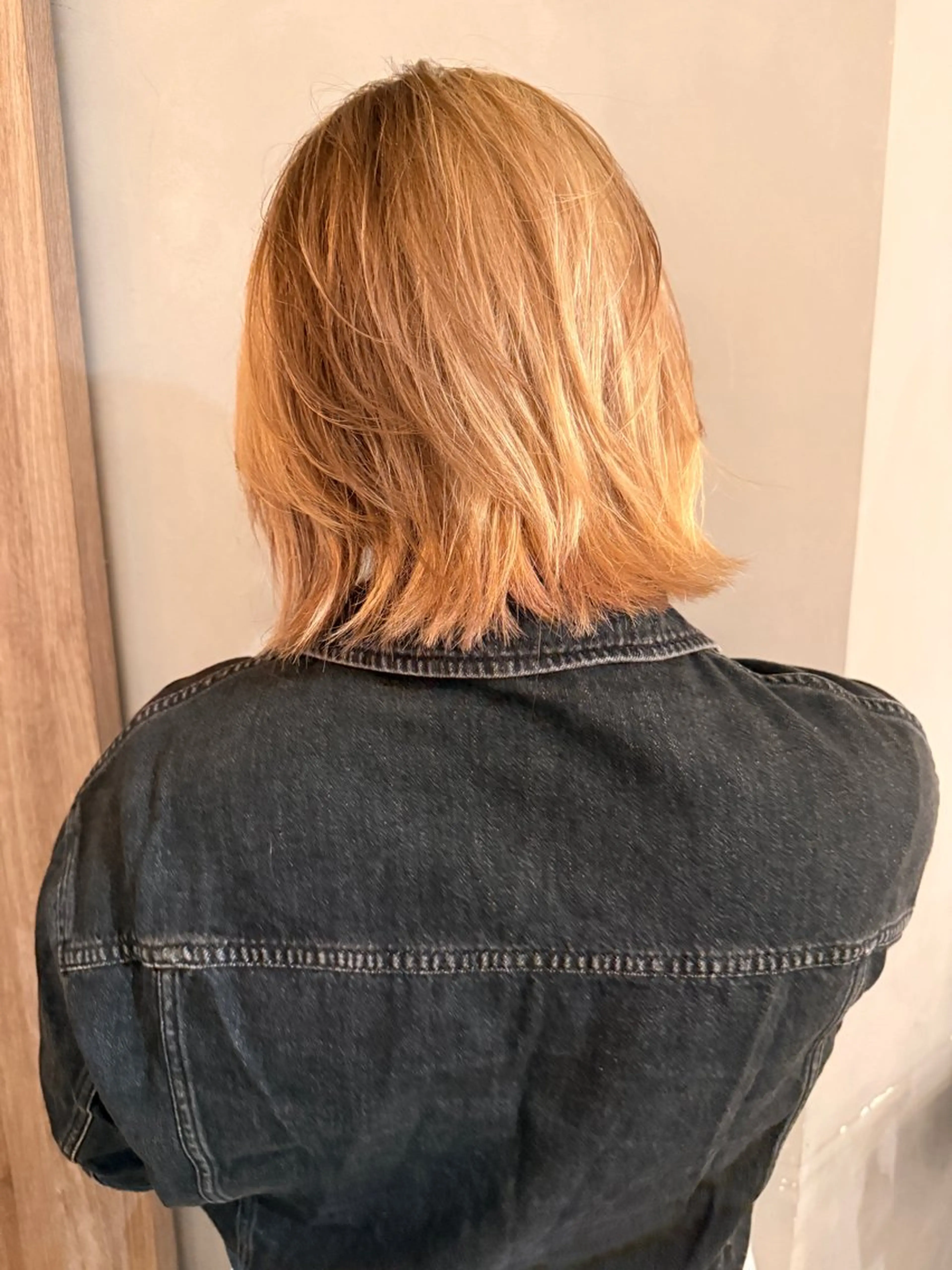 ミディアム カラー ヘアカラー 梅田/束感マツエク /ナツノのマツエク・マツパデザイン