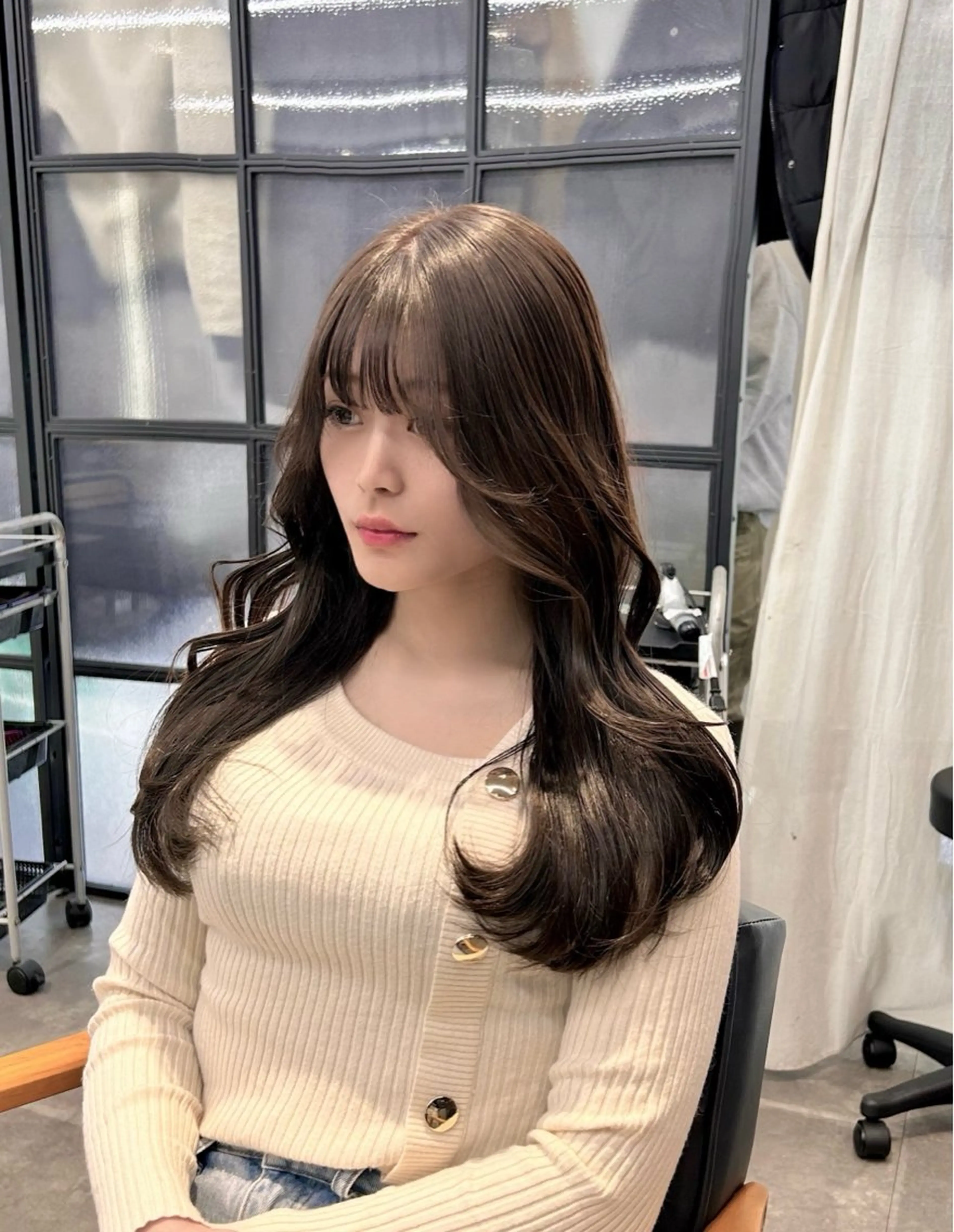 ロング カラー 韓国×髪質改善カラー 💎hinaのヘアスタイル