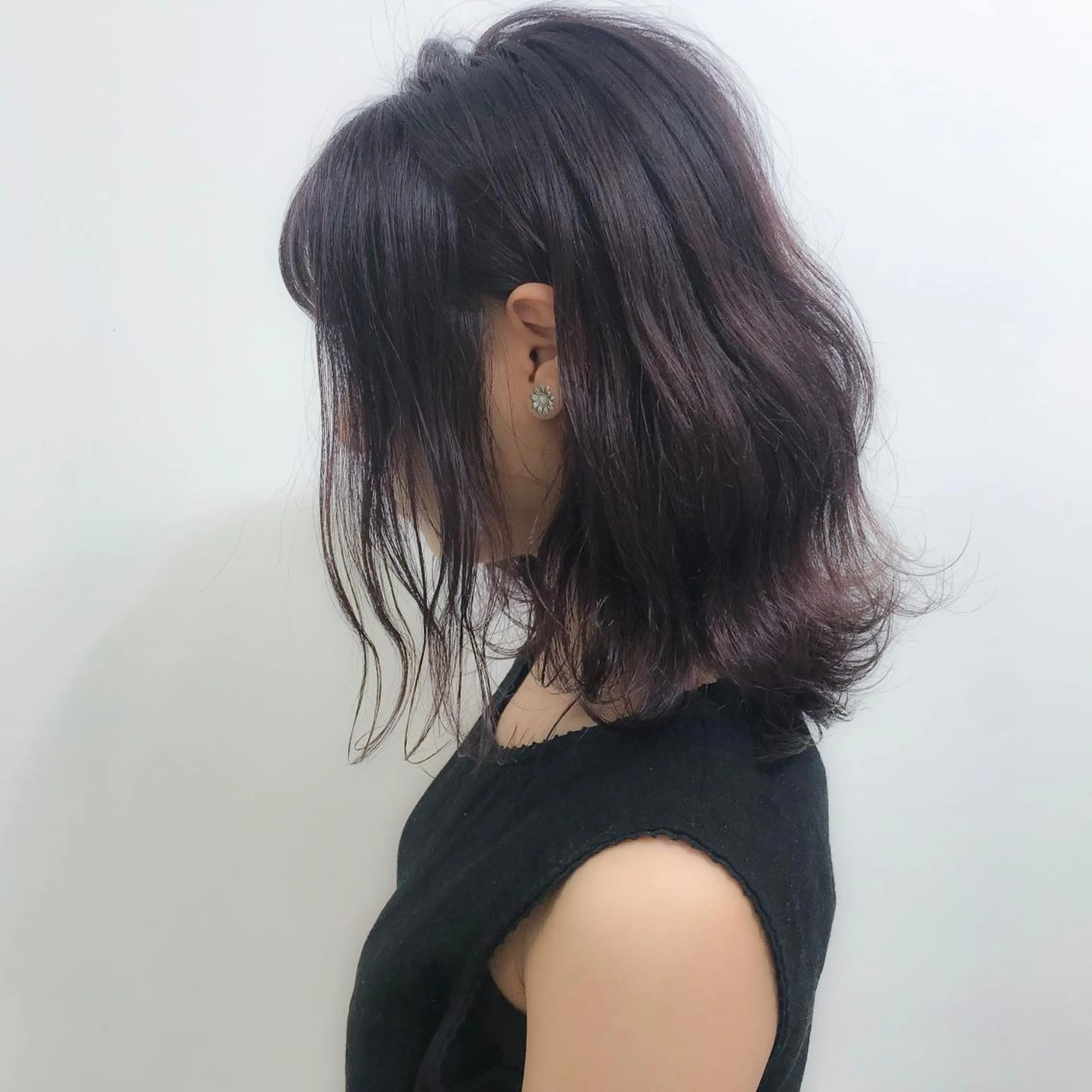ミディアム アッシュ 💫カットはなんでも 得意です✂️のヘアスタイル