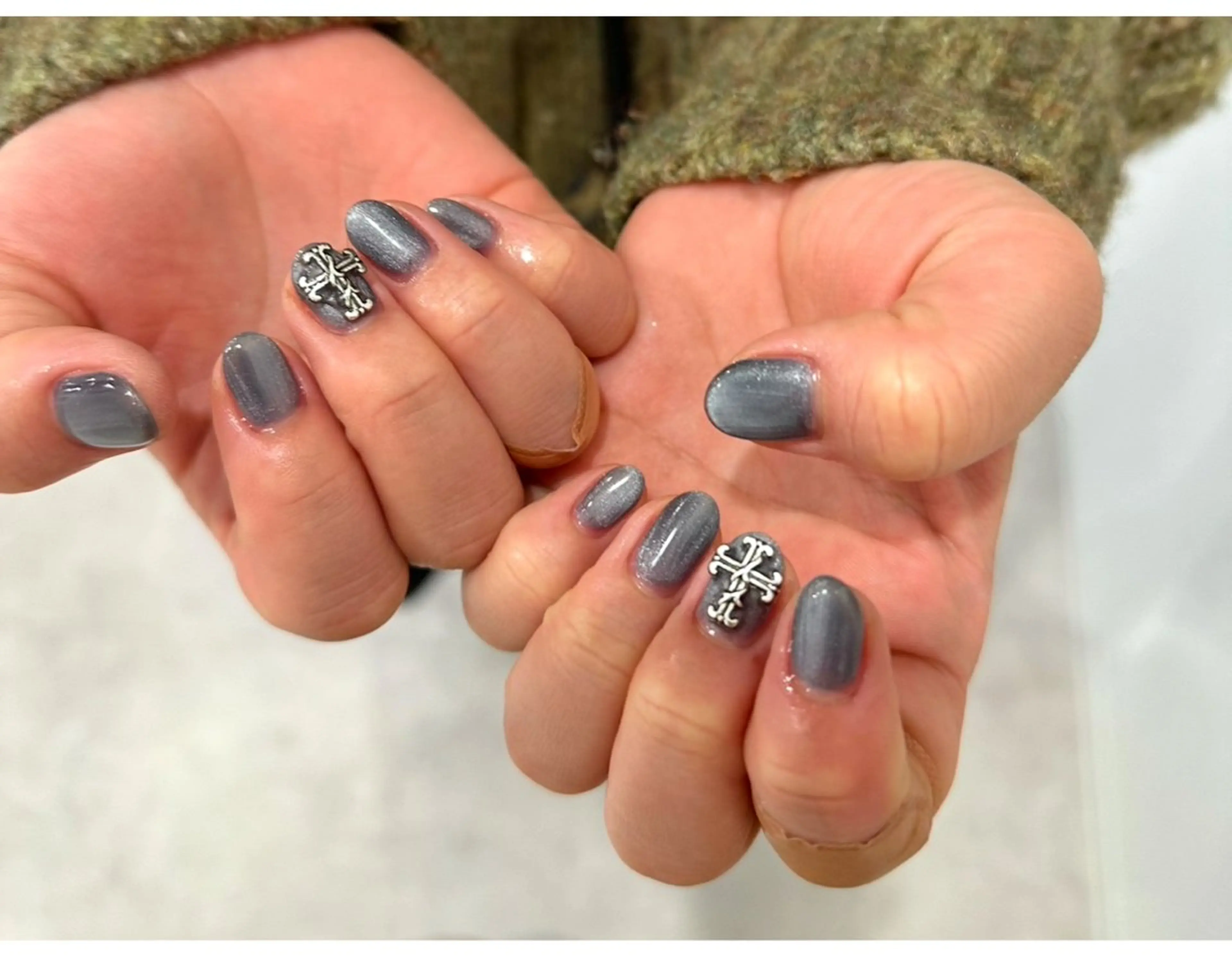 ネイル マグネットネイル wellmoon Tanaのネイルデザイン