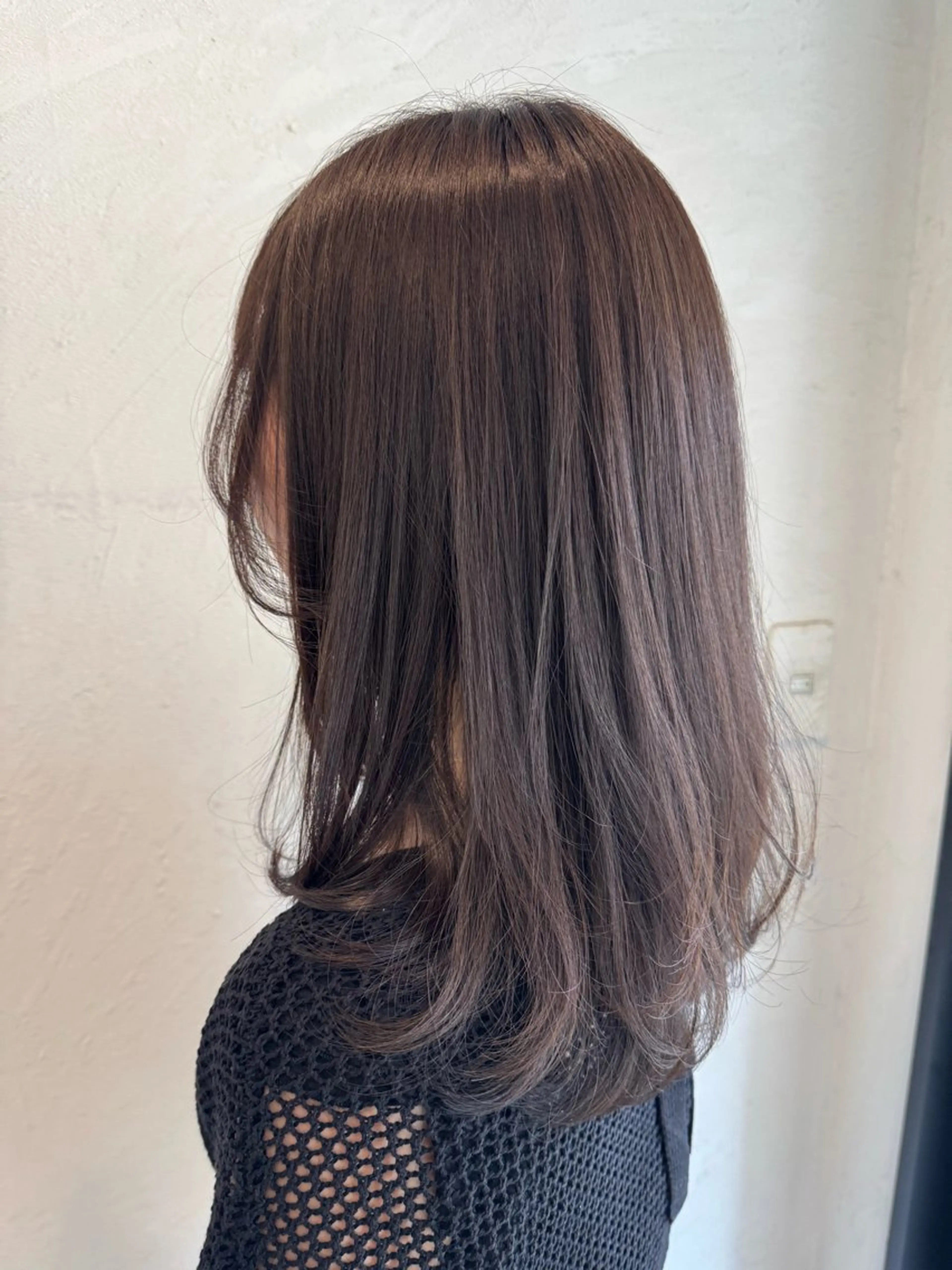 ミディアム カラー ヘアアレンジ ベージュカラー ブラウンカラー ブラウンベージュ ヘアカラー ヘッドスパ chim _SiLOのヘアスタイル