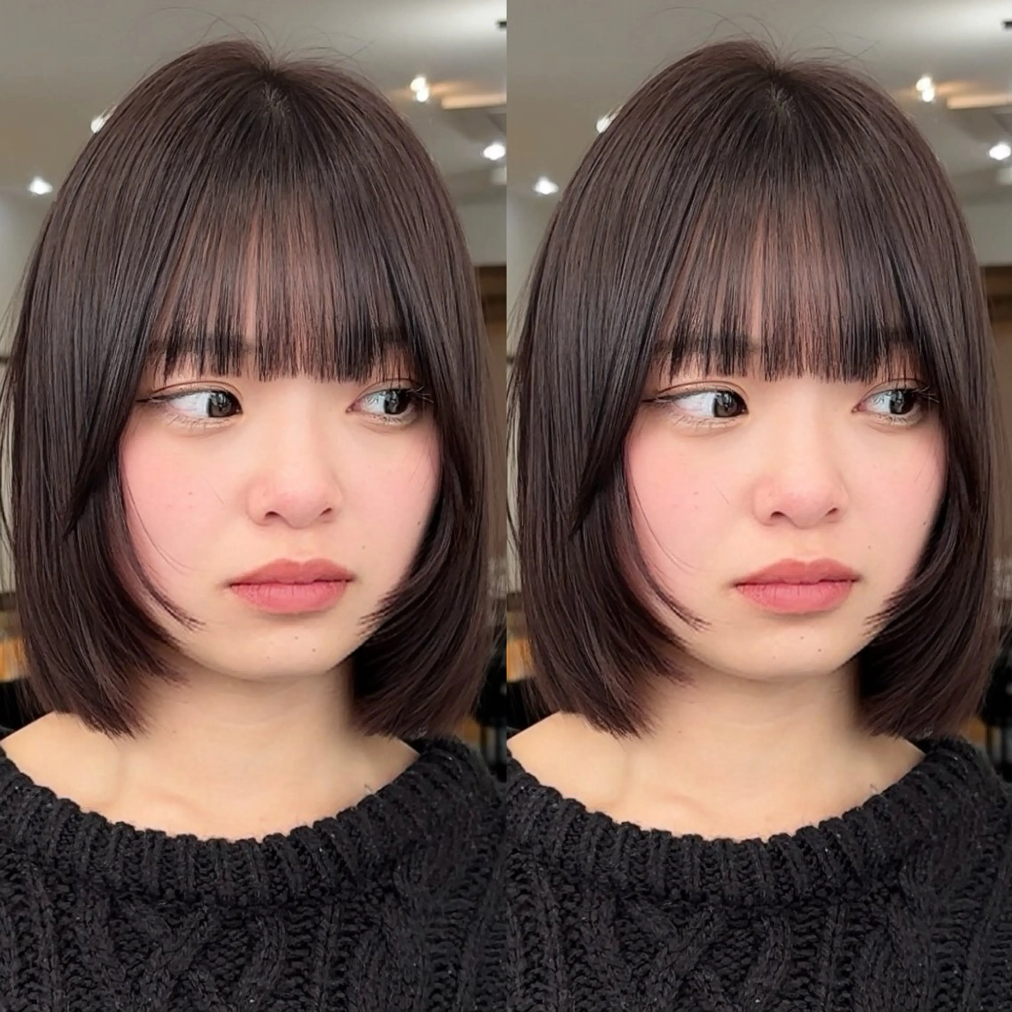 ショート まつパ/タッセル ボブ/福岡/きらのヘアスタイル