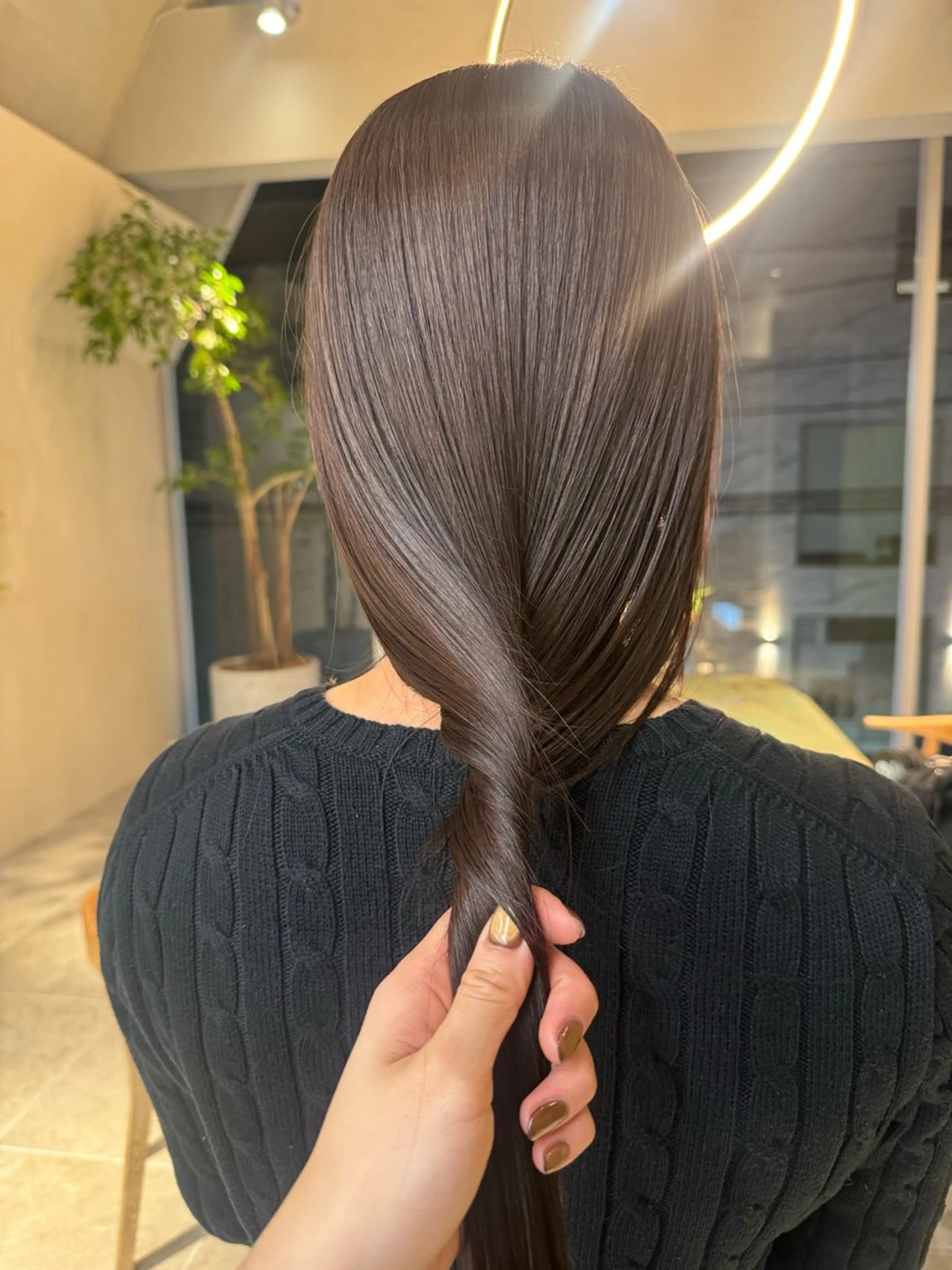 セミロング カラー 無料ボブカットモデル 様募集中/あいらのヘアスタイル