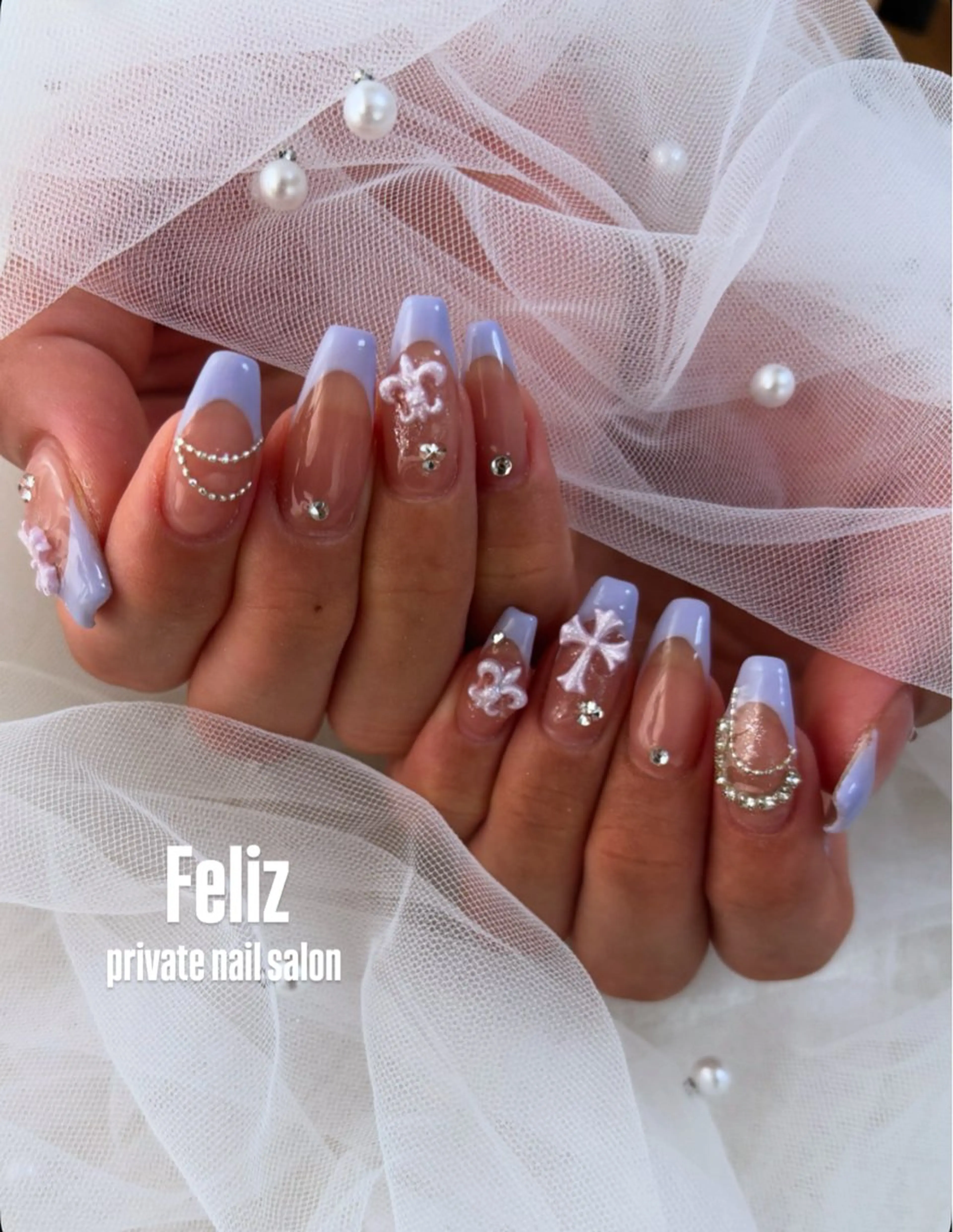 ネイル パステルネイル Feliz所属・Feliz 楽しいネイルサロンのネイルデザイン