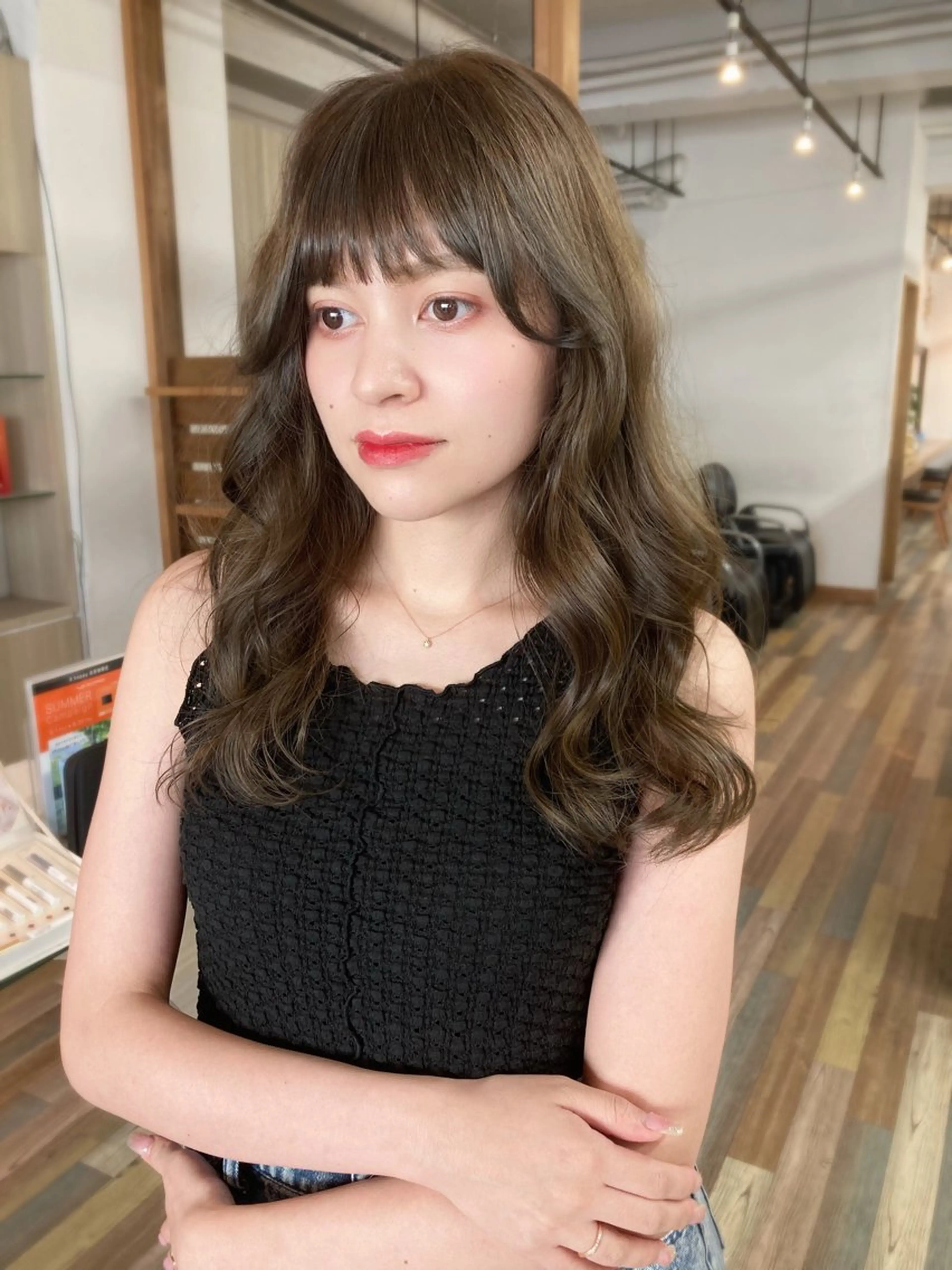 ロング カラー ヘアカラー トリートメント ヘアセット ✂️似合わせの魔術師 石田一樹✂️のヘアスタイル