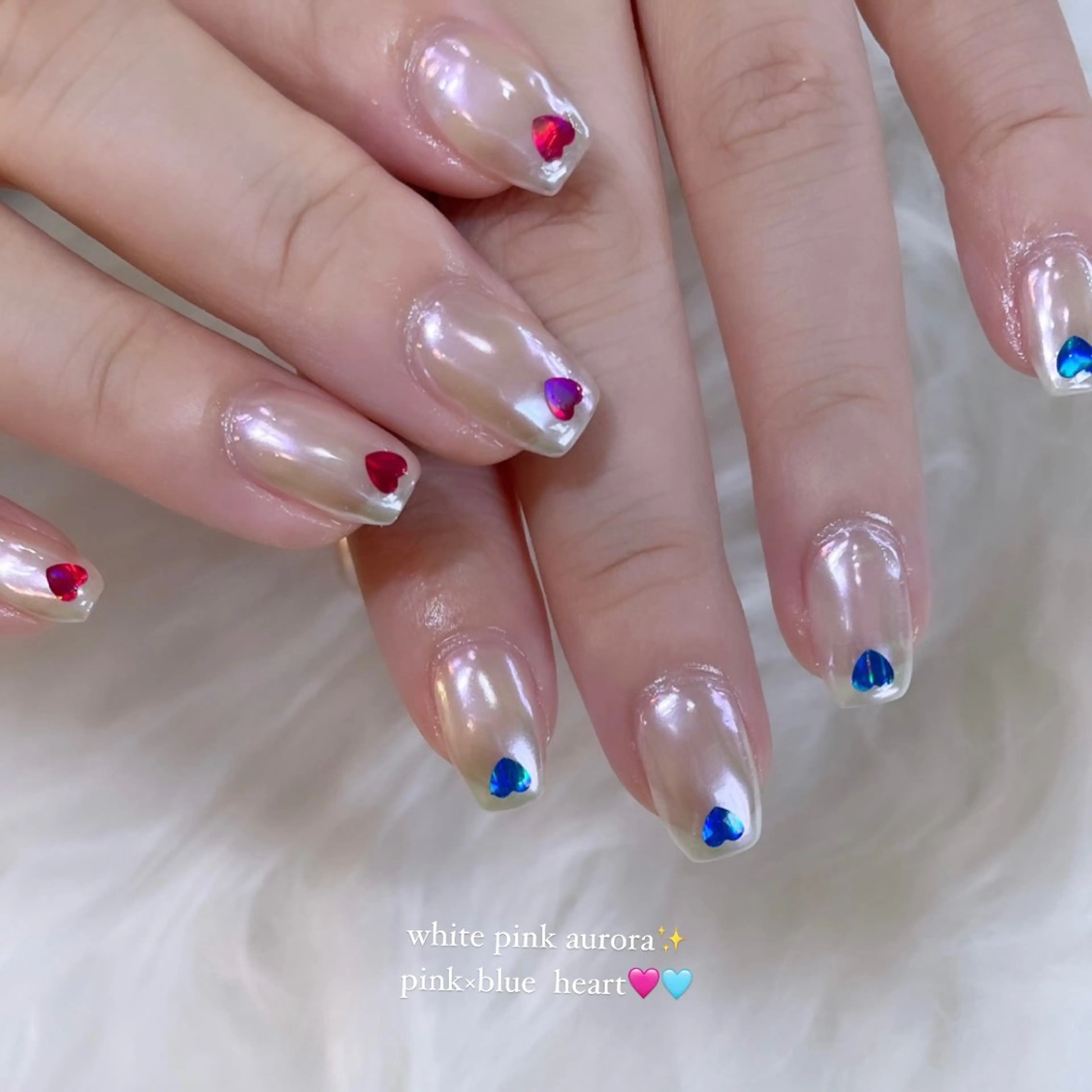 ネイル オーロラネイル Nail Salon Gummi.のネイルデザイン