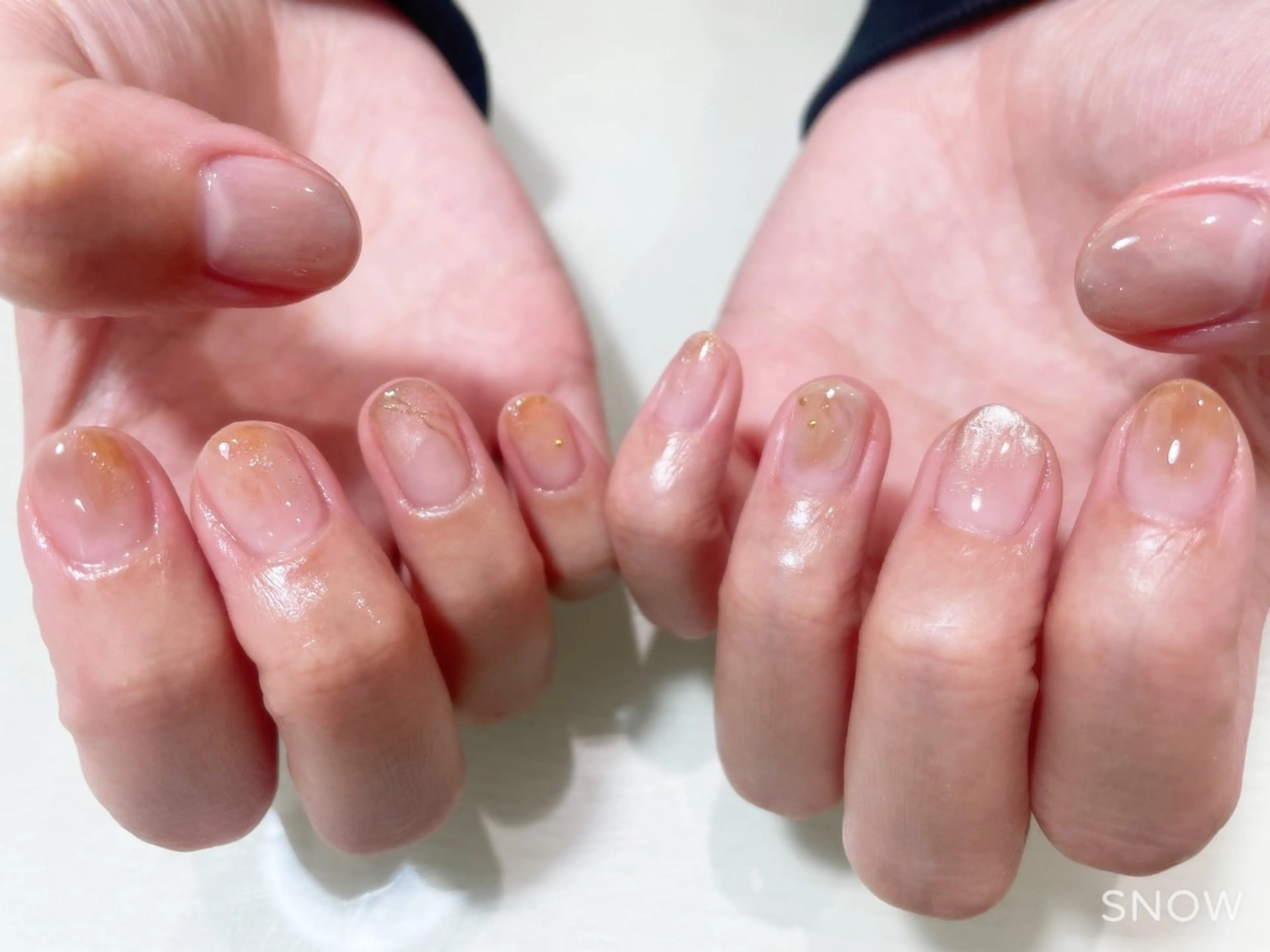 ネイル ニュアンスネイル nails bunnyのネイルデザイン