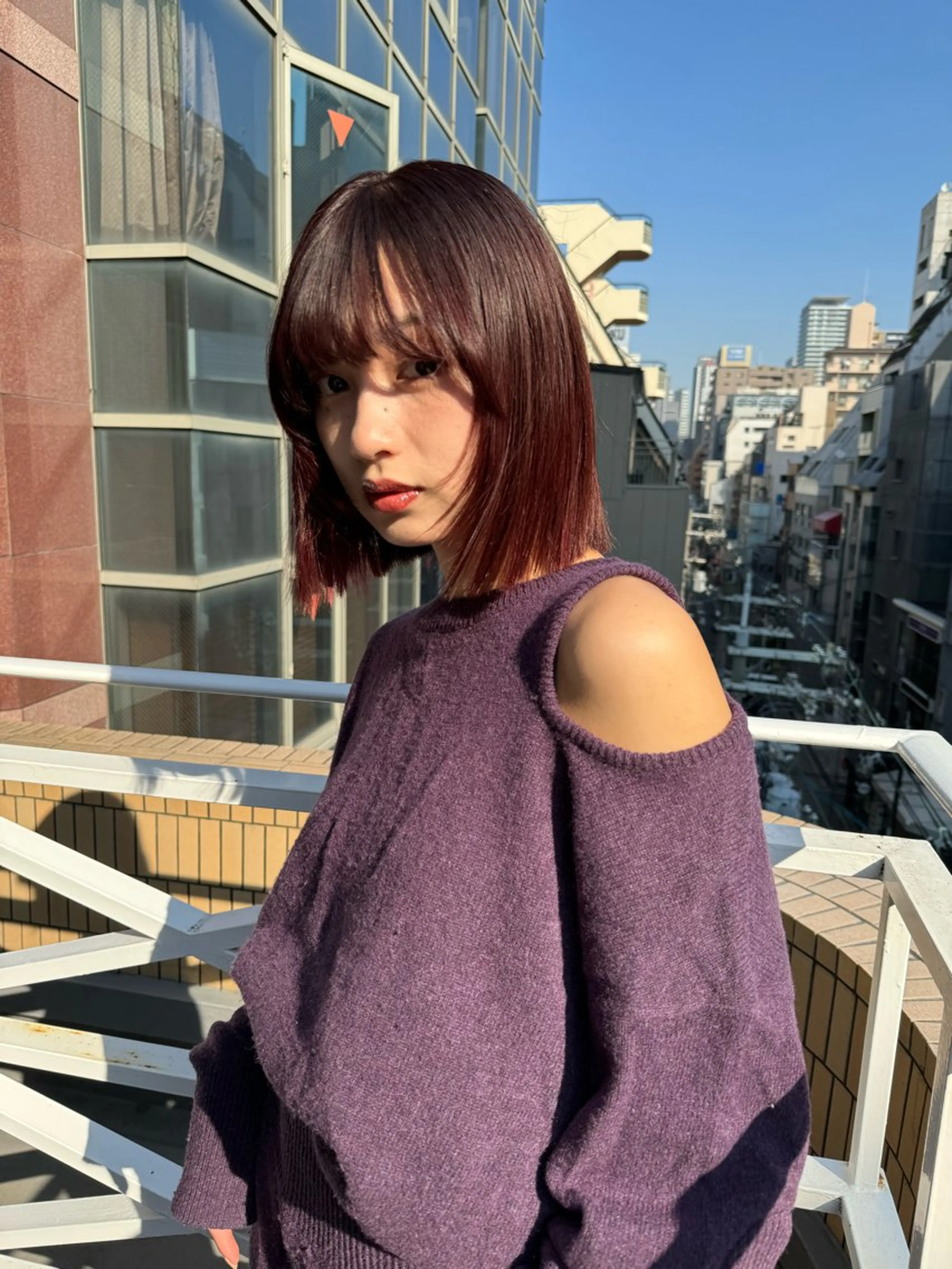 ショート カット ヘアカラー トリートメント 韓国 / 中国ヘア 🦋Noniのヘアスタイル