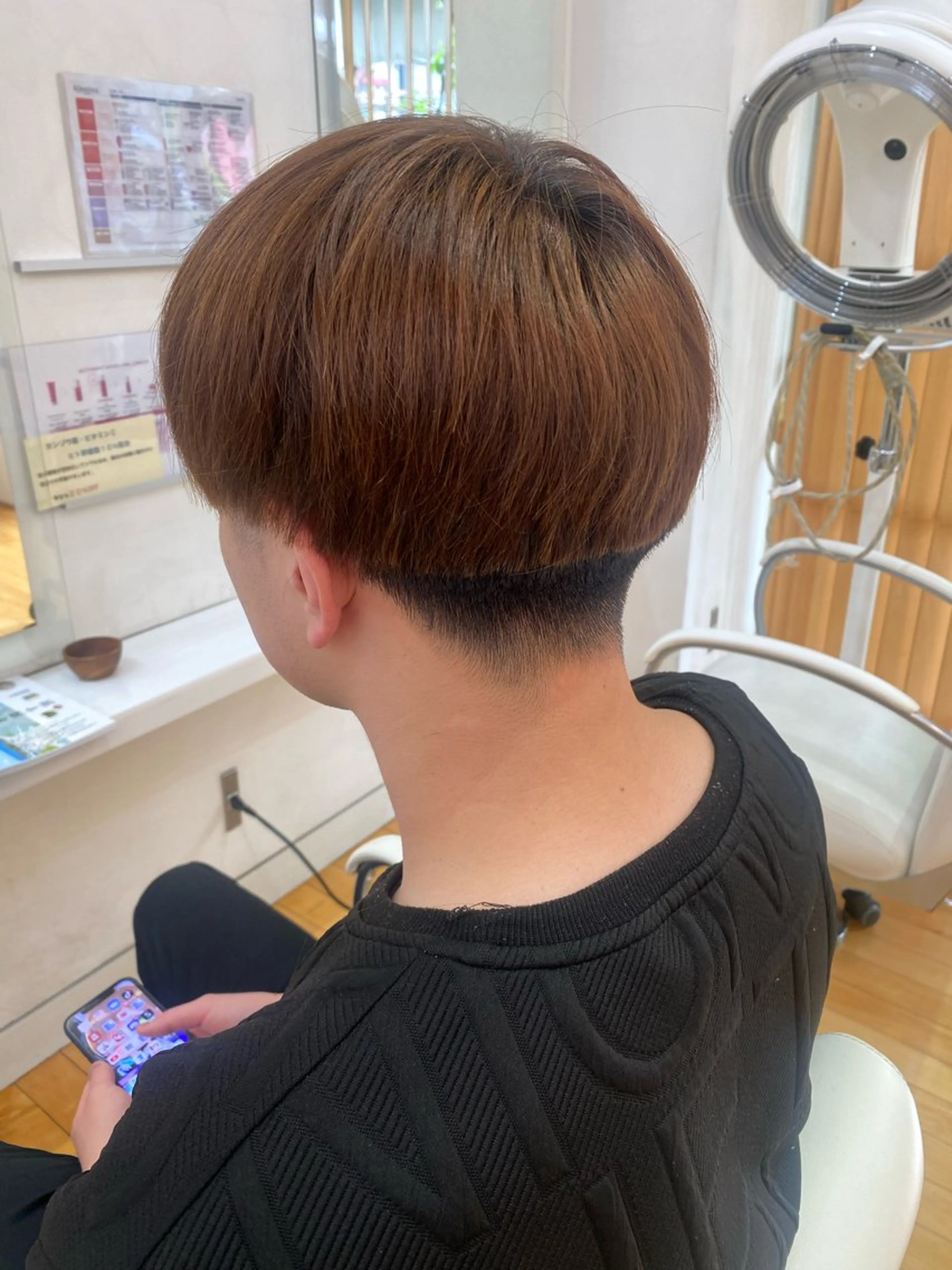 ショート メンズ マッシュ カット hair&make SHiN所属・カラーモデル募集中 愛利のマツエク・マツパデザイン