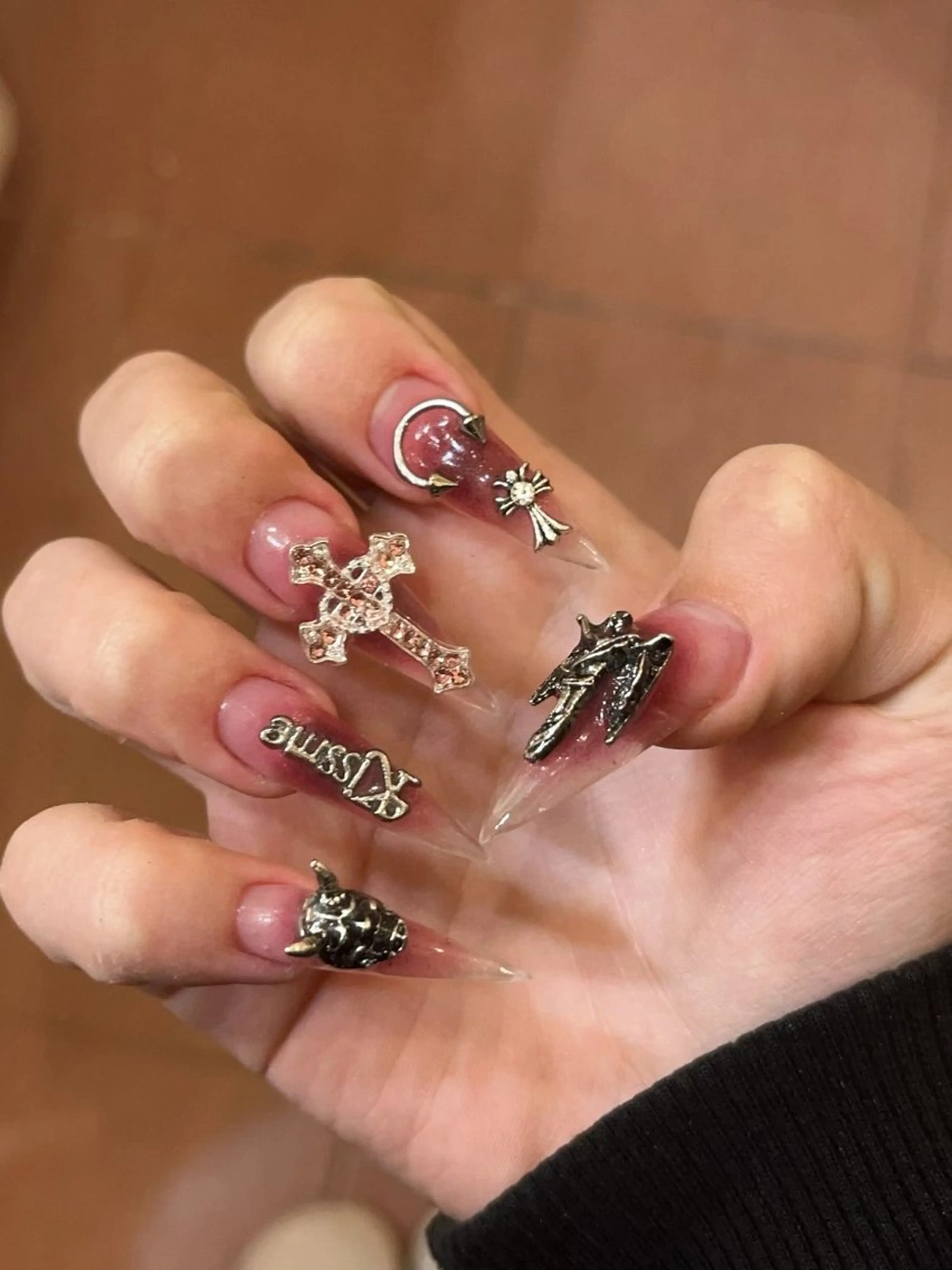 ネイル ハンドネイル ハンドケア Panda chan Novaのネイルデザイン