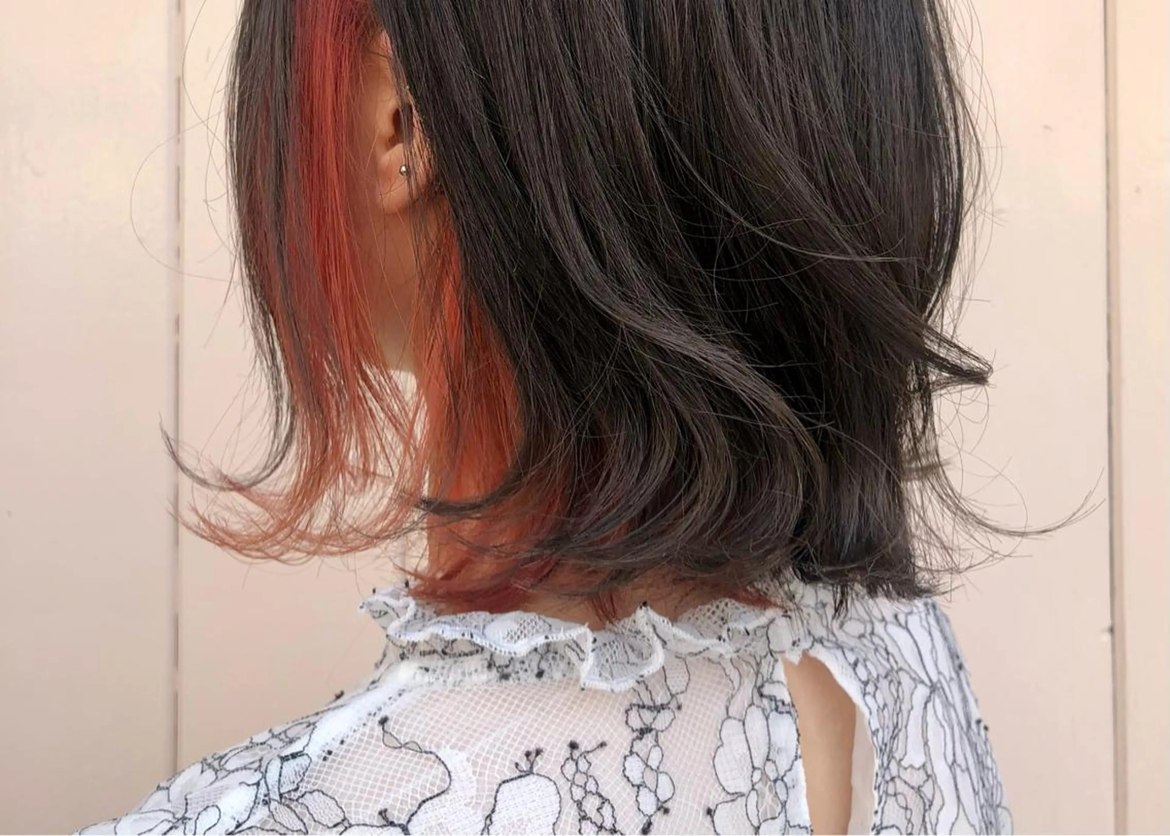 🌈ピアスカラー🌈✨の写真