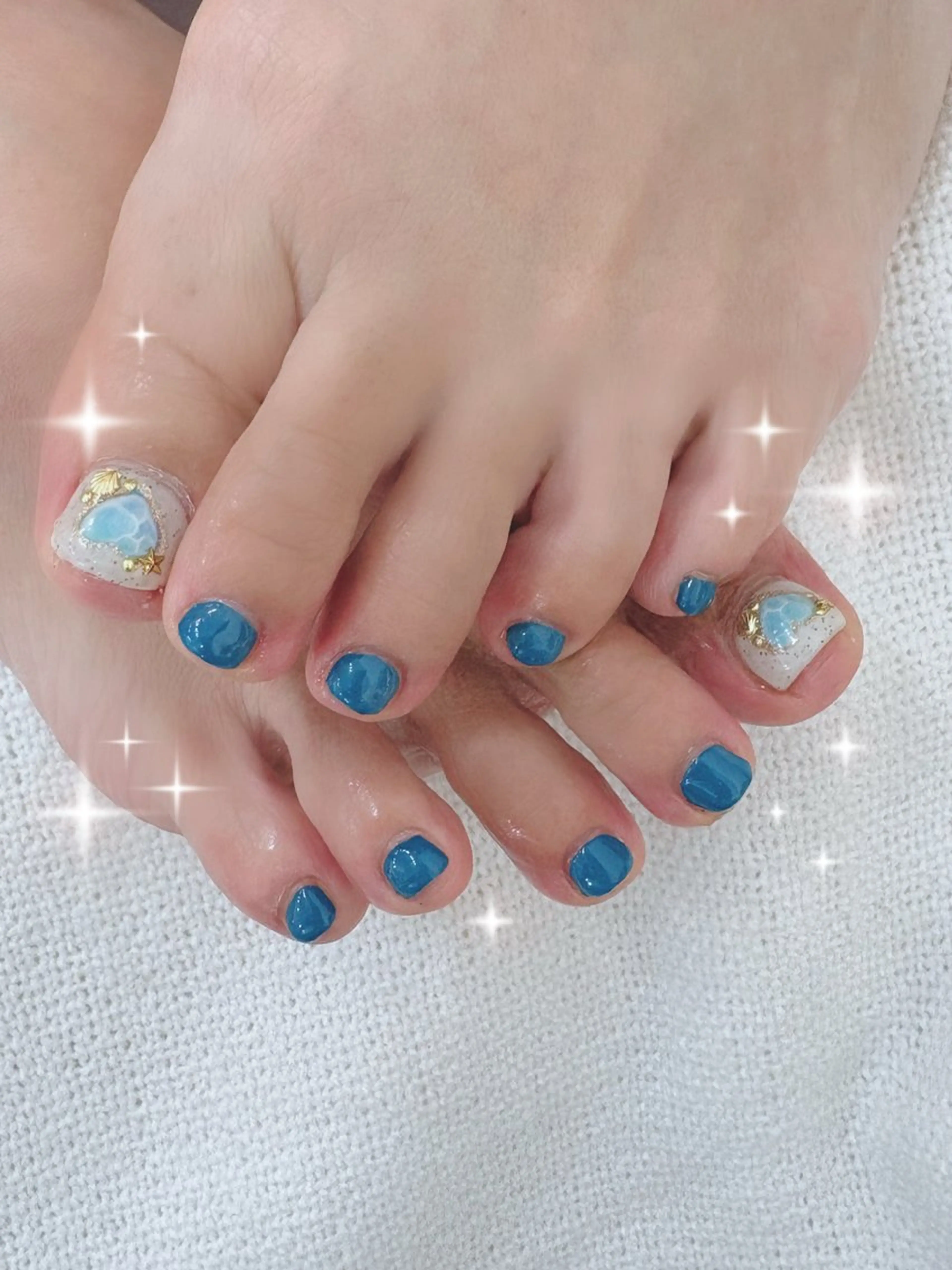 ネイル 持ち込み THE BALM Rihoのネイルデザイン