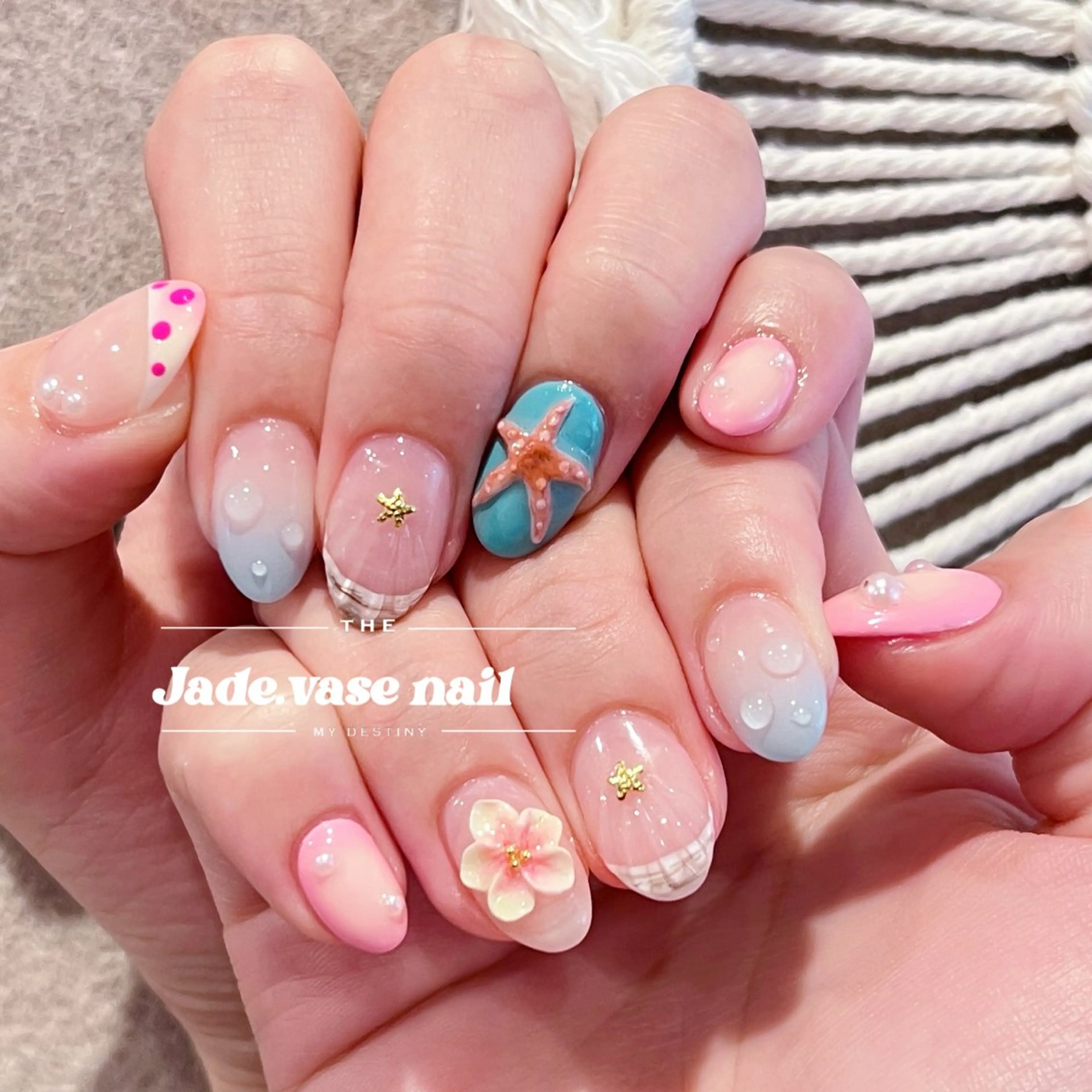 ネイル ハンドネイル ✰Jade.vase 銀座一丁目・東銀座のネイルデザイン
