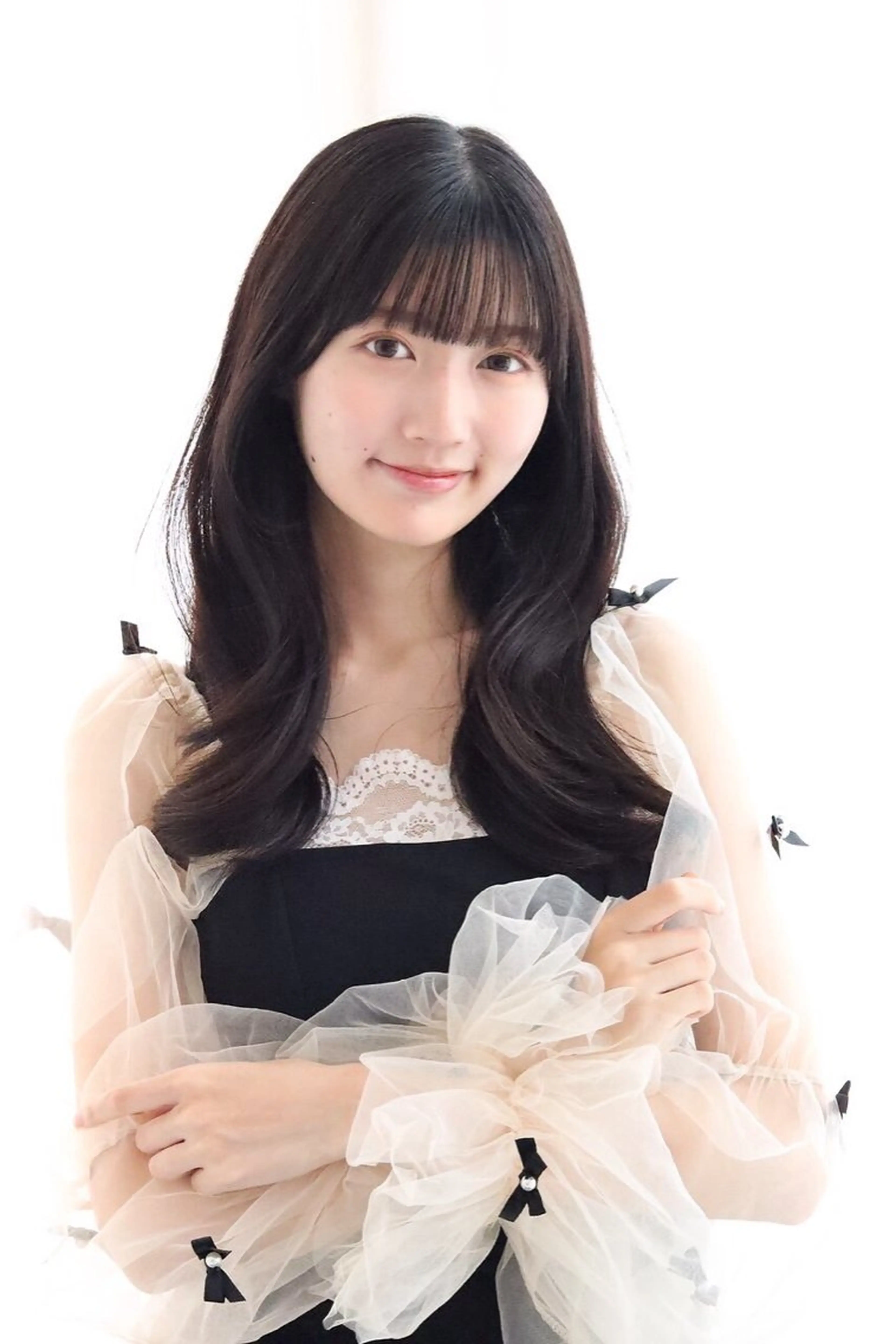 ロング 荻原 心愛のヘアスタイル