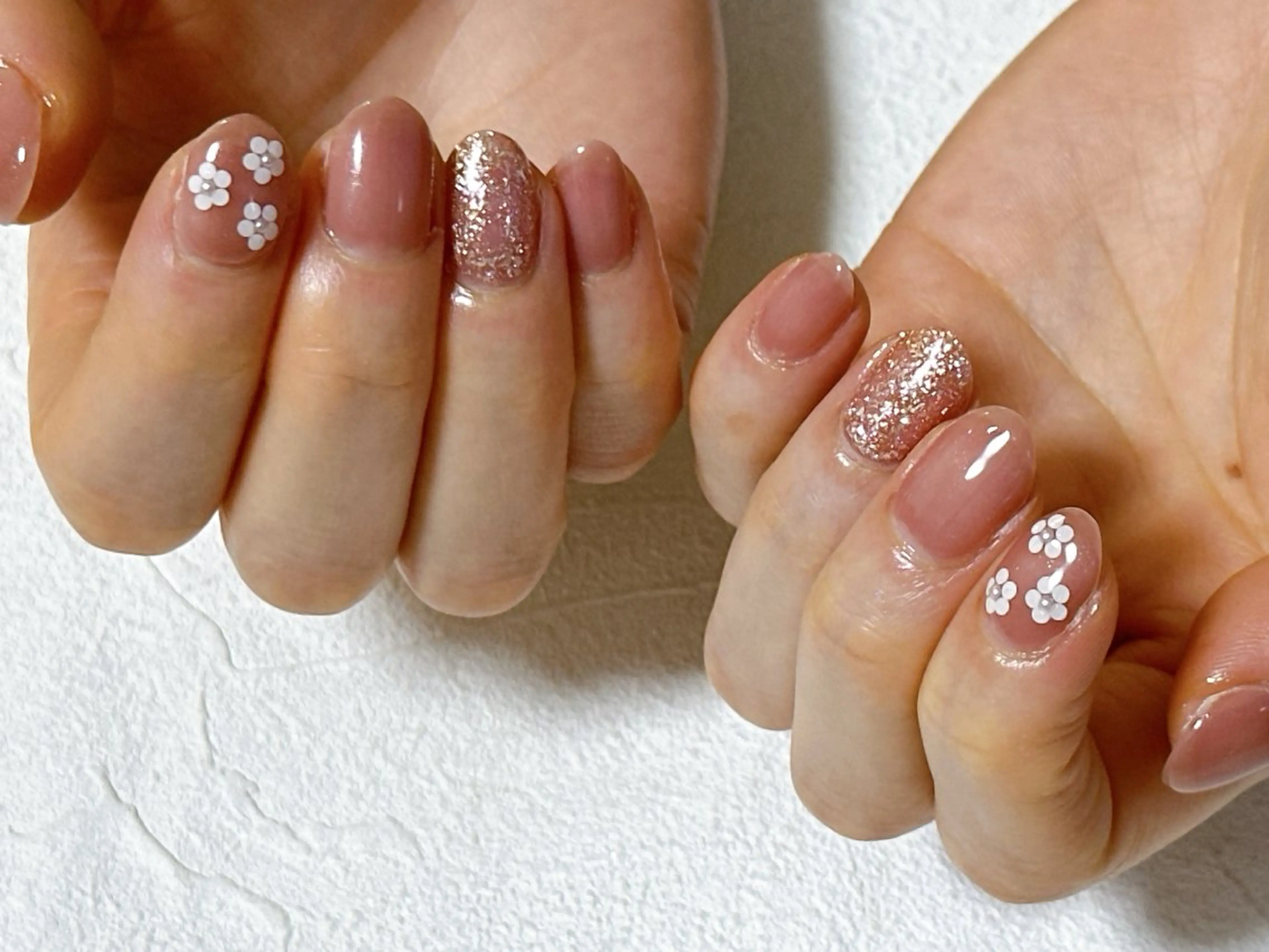 ネイル オーロラネイル フットネイル フレンチネイル ジェルネイル マグネットネイル ハンドネイル Mogu nail 二子玉川のネイルデザイン