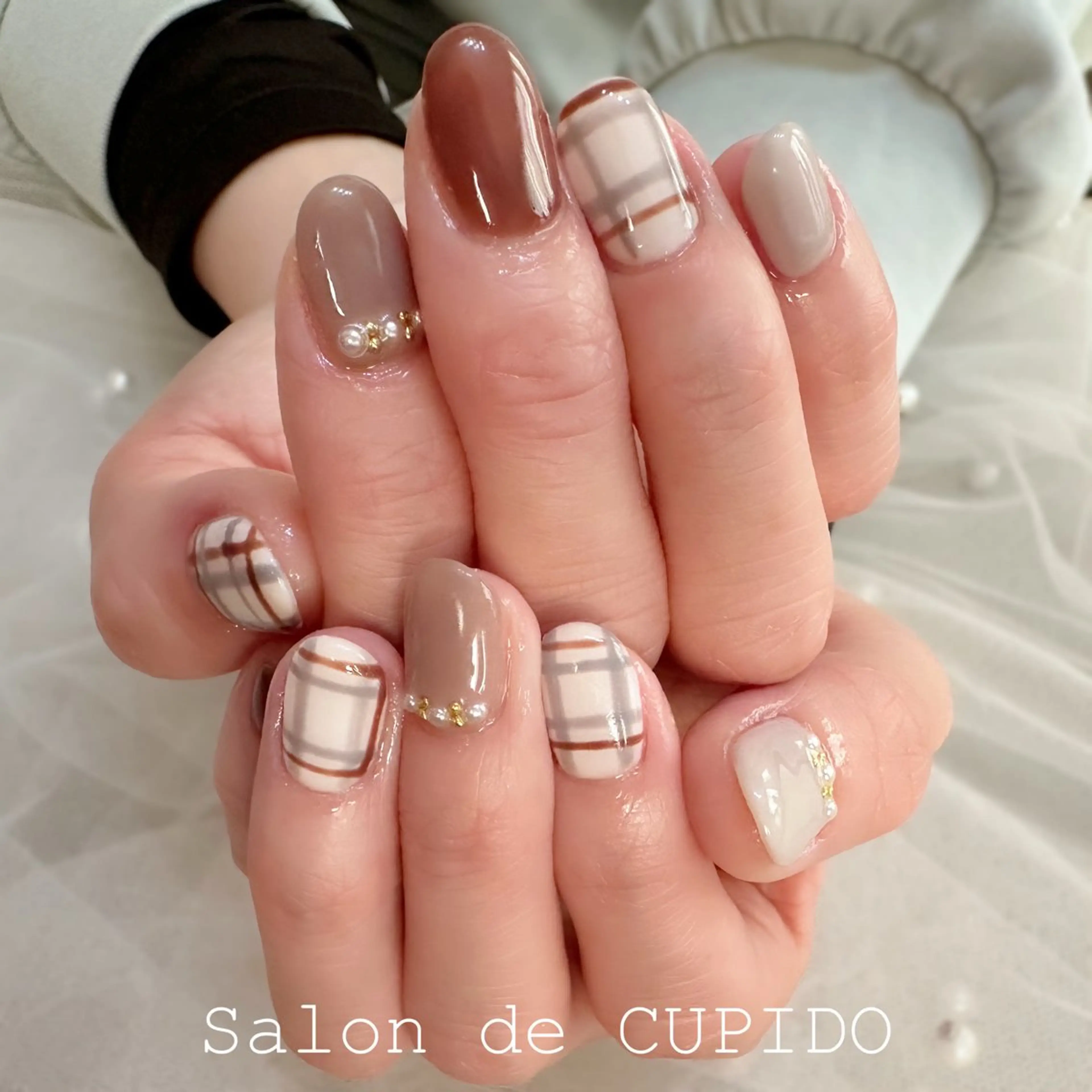 ネイル 冬ネイル Salon de CUPIDOのネイルデザイン