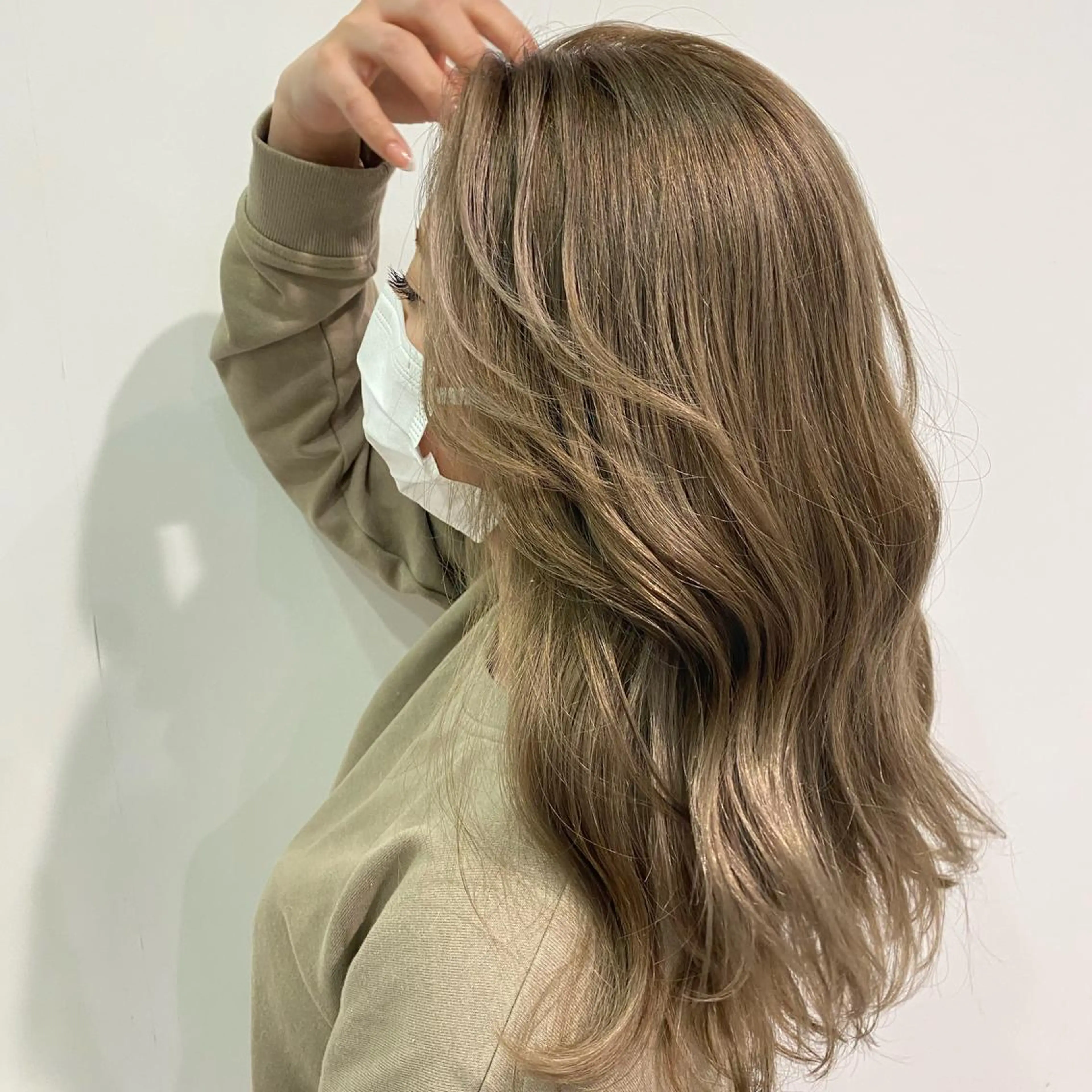 ロング カラー ベージュカラー 【GUK】 🌻RINA🌻のヘアスタイル