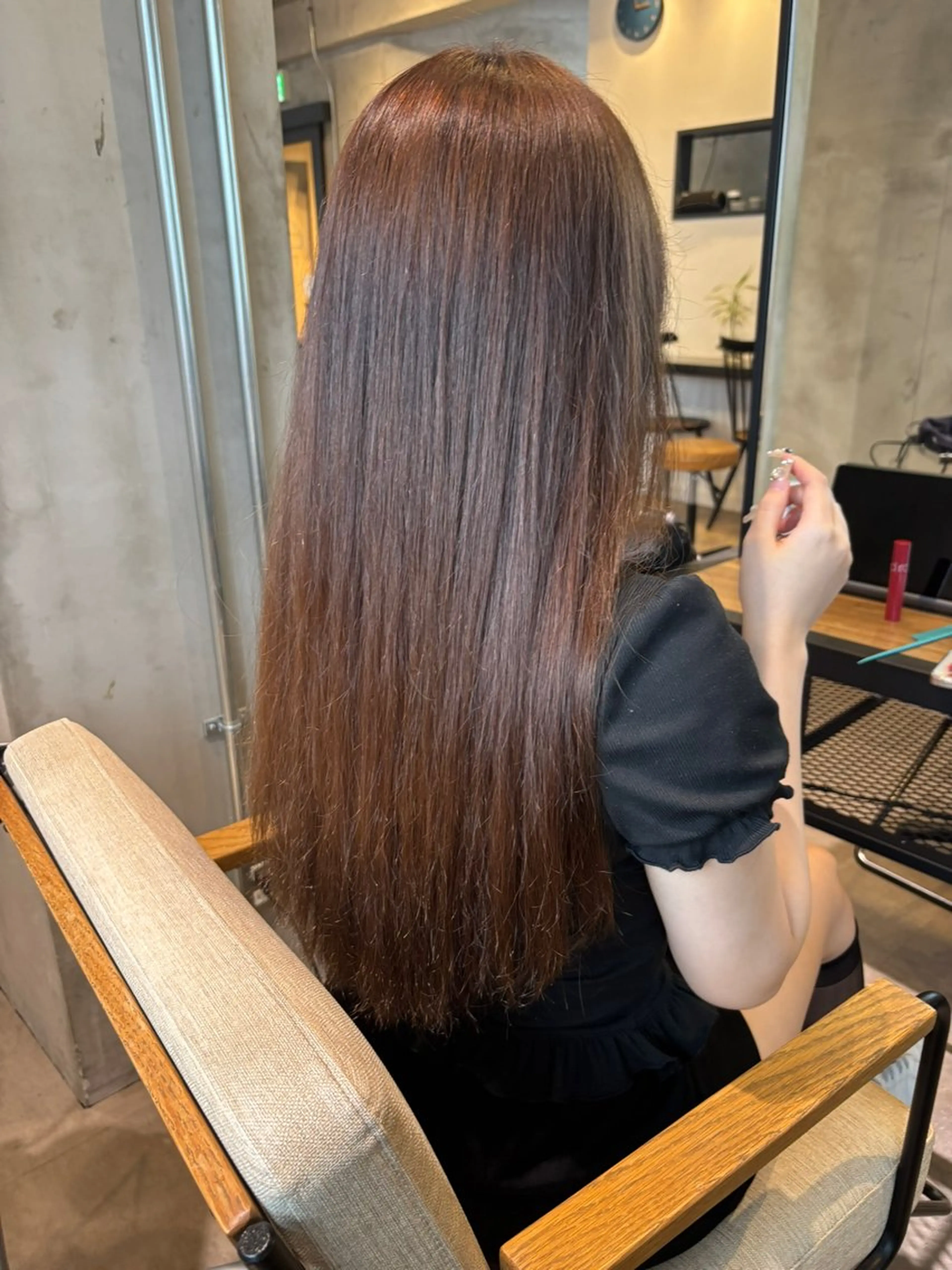 ロング カラー 💖韓国風艶髪ヘア 💖EREN🦋のヘアスタイル