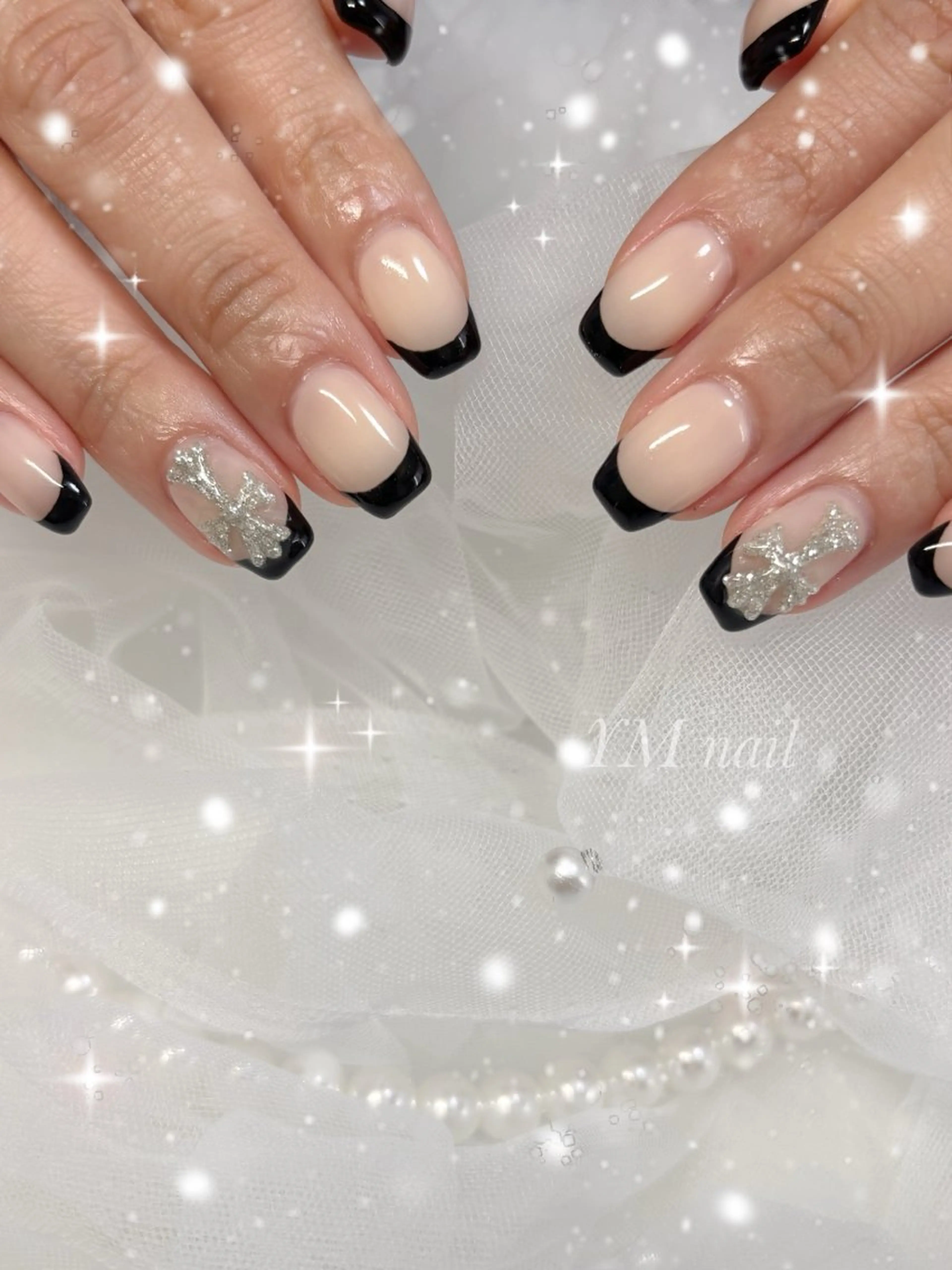 ネイル フレンチネイル ハンドネイル YM nailのネイルデザイン