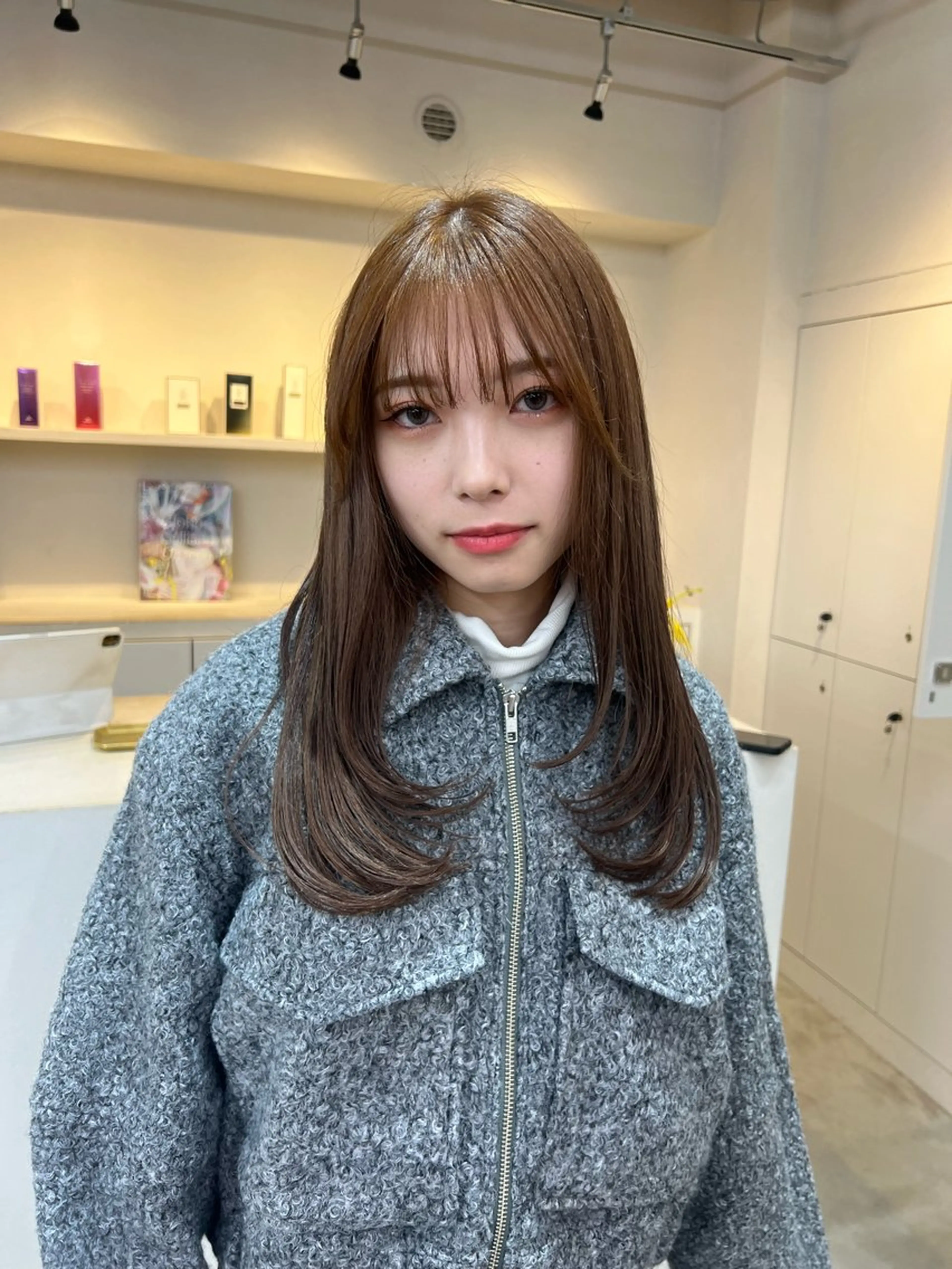 セミロング 表参道/kozue/ 艶髪/髪質改善のヘアスタイル