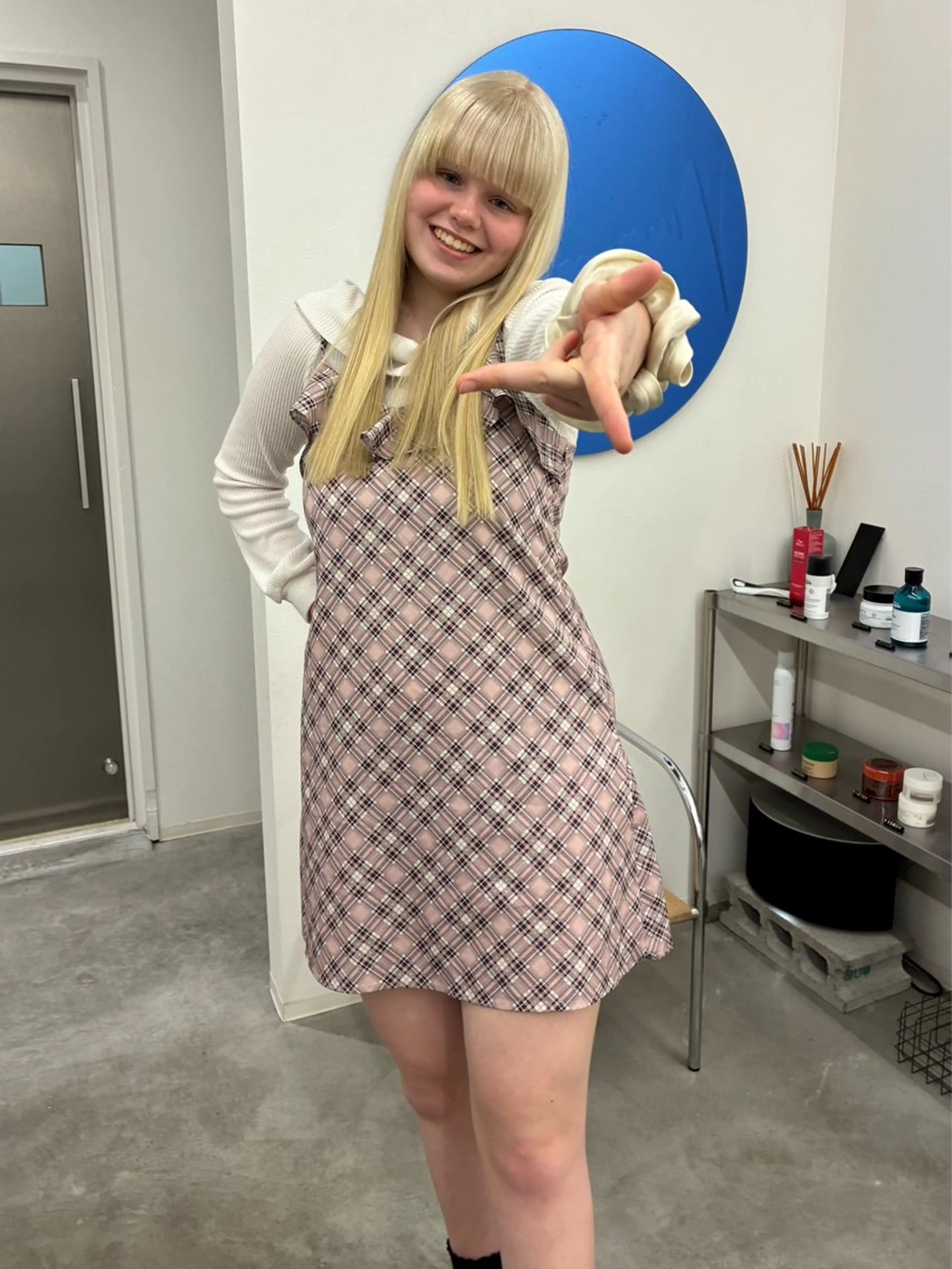 ロング カラー カット ヘアカラー KEPKA ヤマグチ 天神 今泉のヘアスタイル