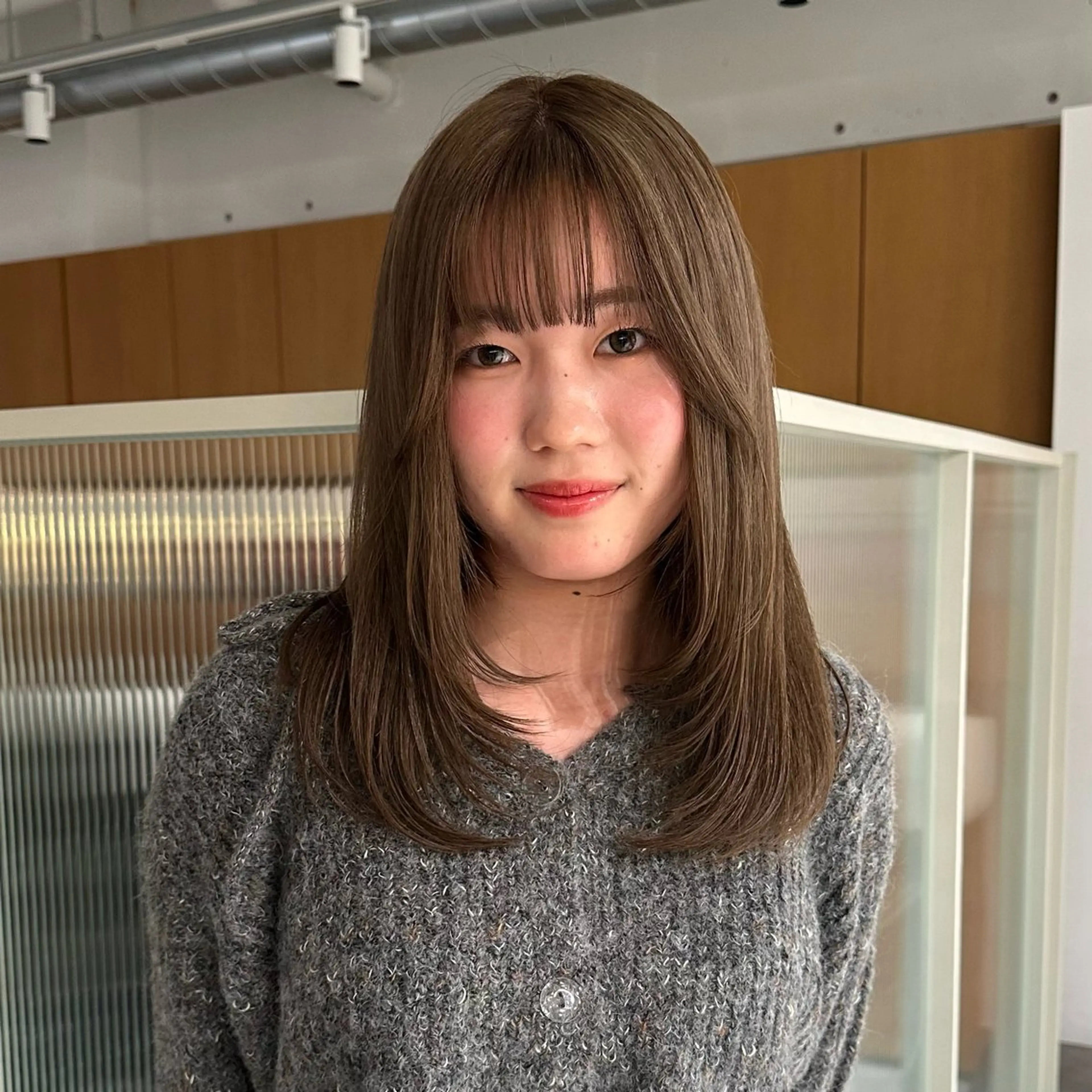 【透明感カラー×髪質改善】ワンカラー＋AujuaベースケアTr🪽《期間限定20%OFF》の写真