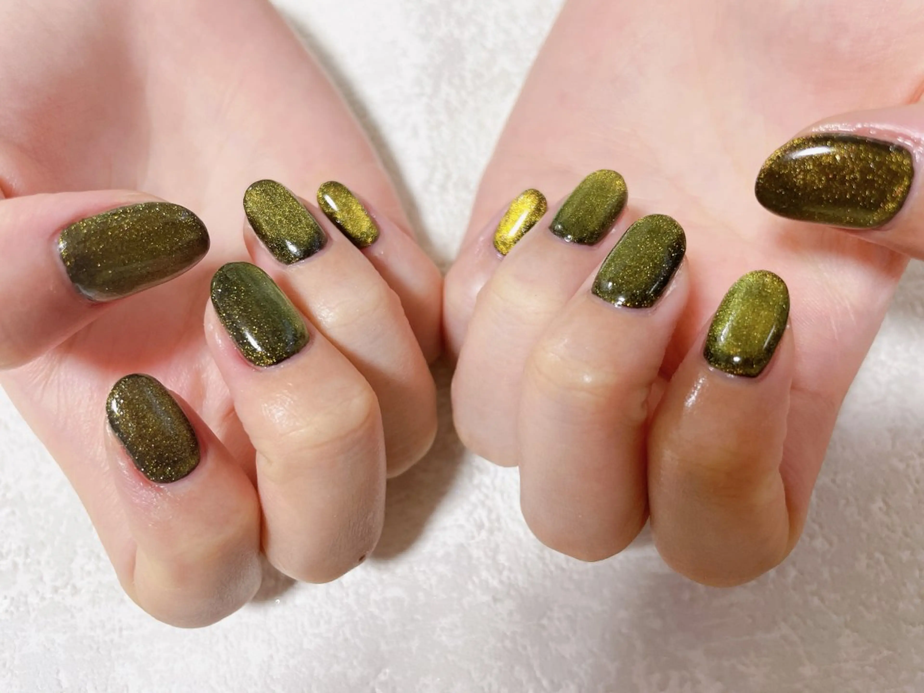 ネイル オーロラネイル フットネイル フレンチネイル ジェルネイル 韓国ネイル ハンドネイル Mogu nail 二子玉川のネイルデザイン