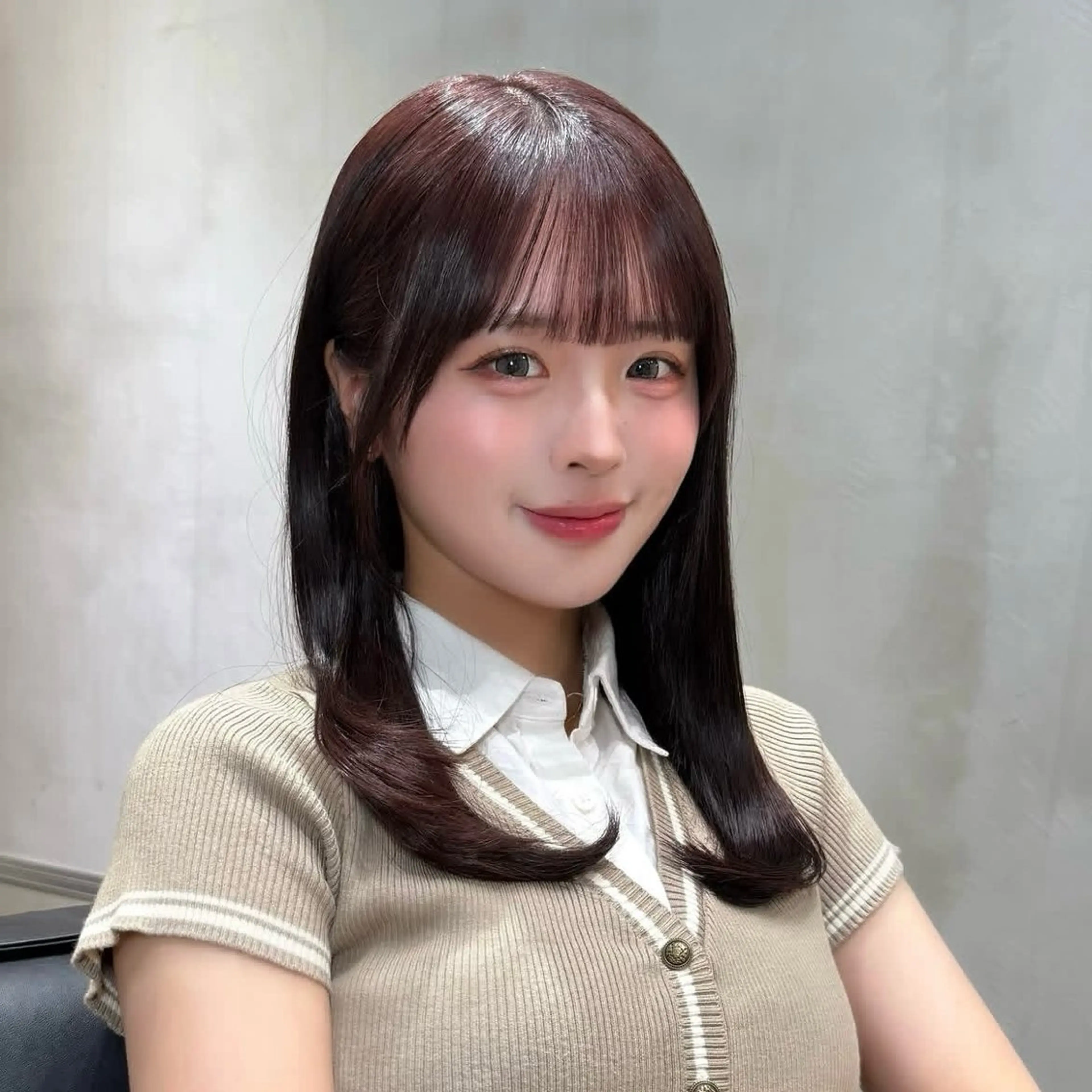 ❤︎︎ 前髪縮毛矯正 & プレミアム𝐓𝐫𝐞𝐚𝐭𝐦𝐞𝐧𝐭 ❤︎︎の写真