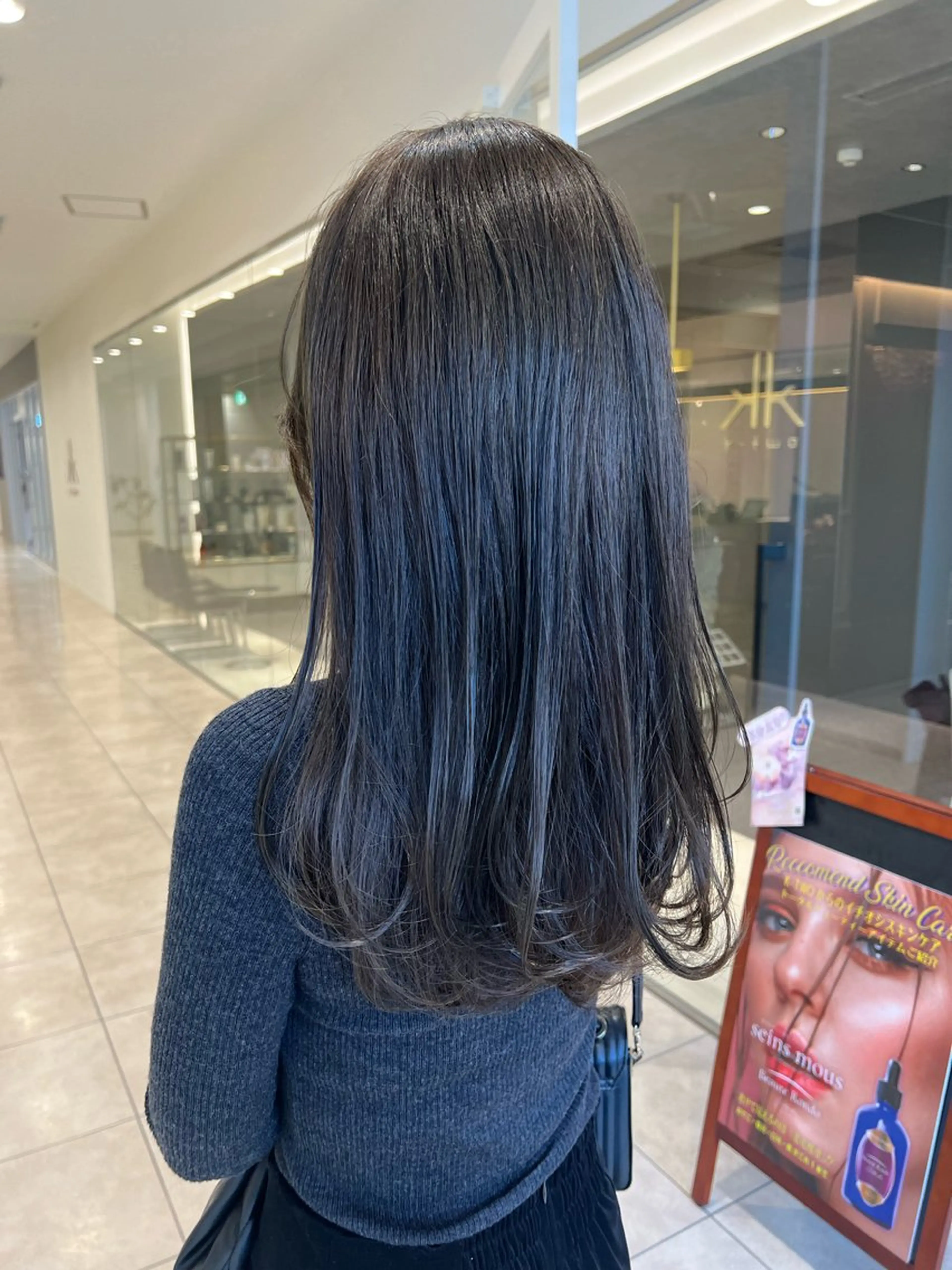 ロング カラー ベージュカラー ブラウンカラー ブラウンベージュ 透明感カラー レイヤーカット 💎K-two名古屋 安田ちづる💎のヘアスタイル