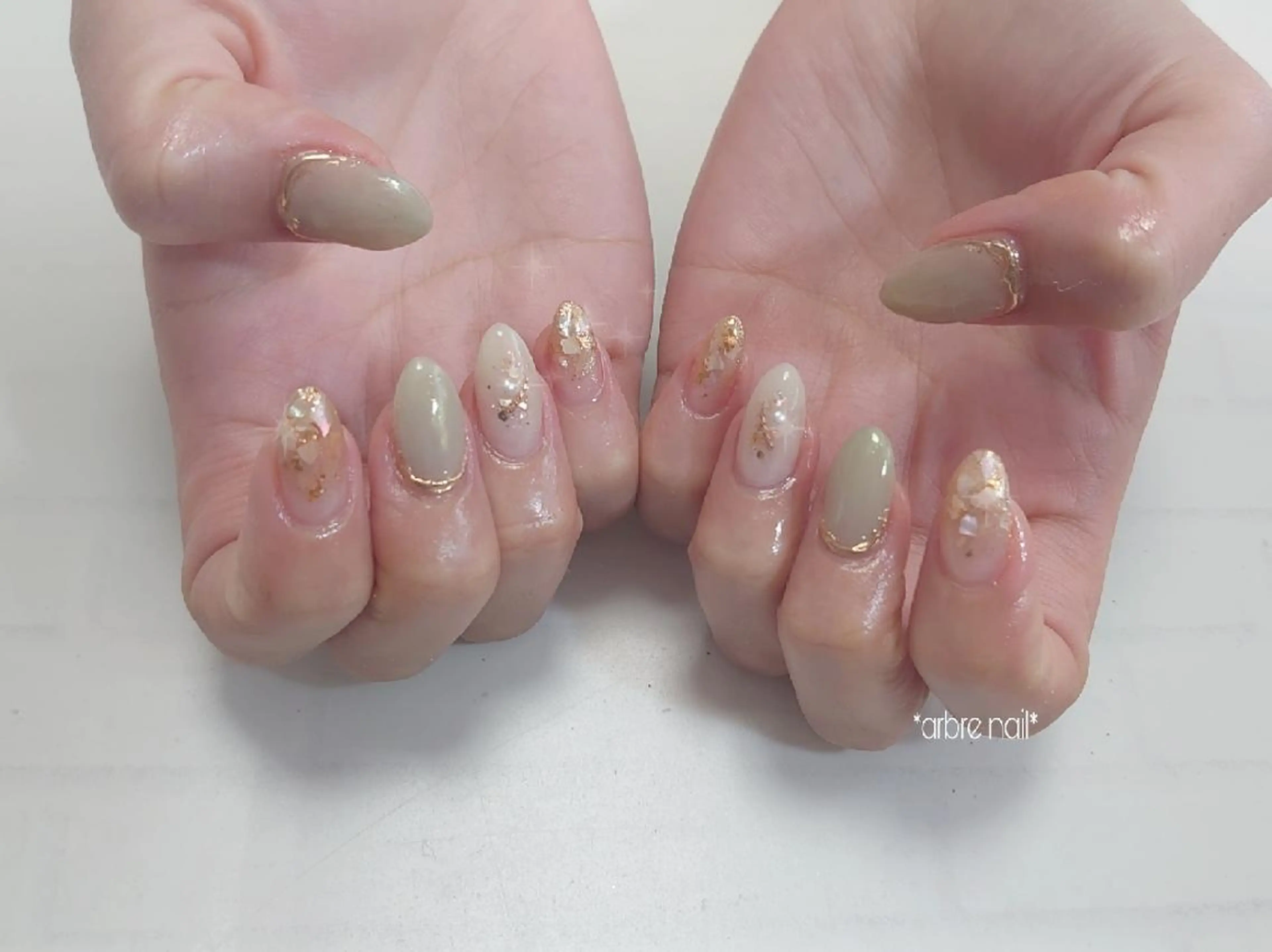 ネイル ＊arbre nail＊.アーブルネイル所属・✯.。 arbre  nail 。✯.のネイルデザイン