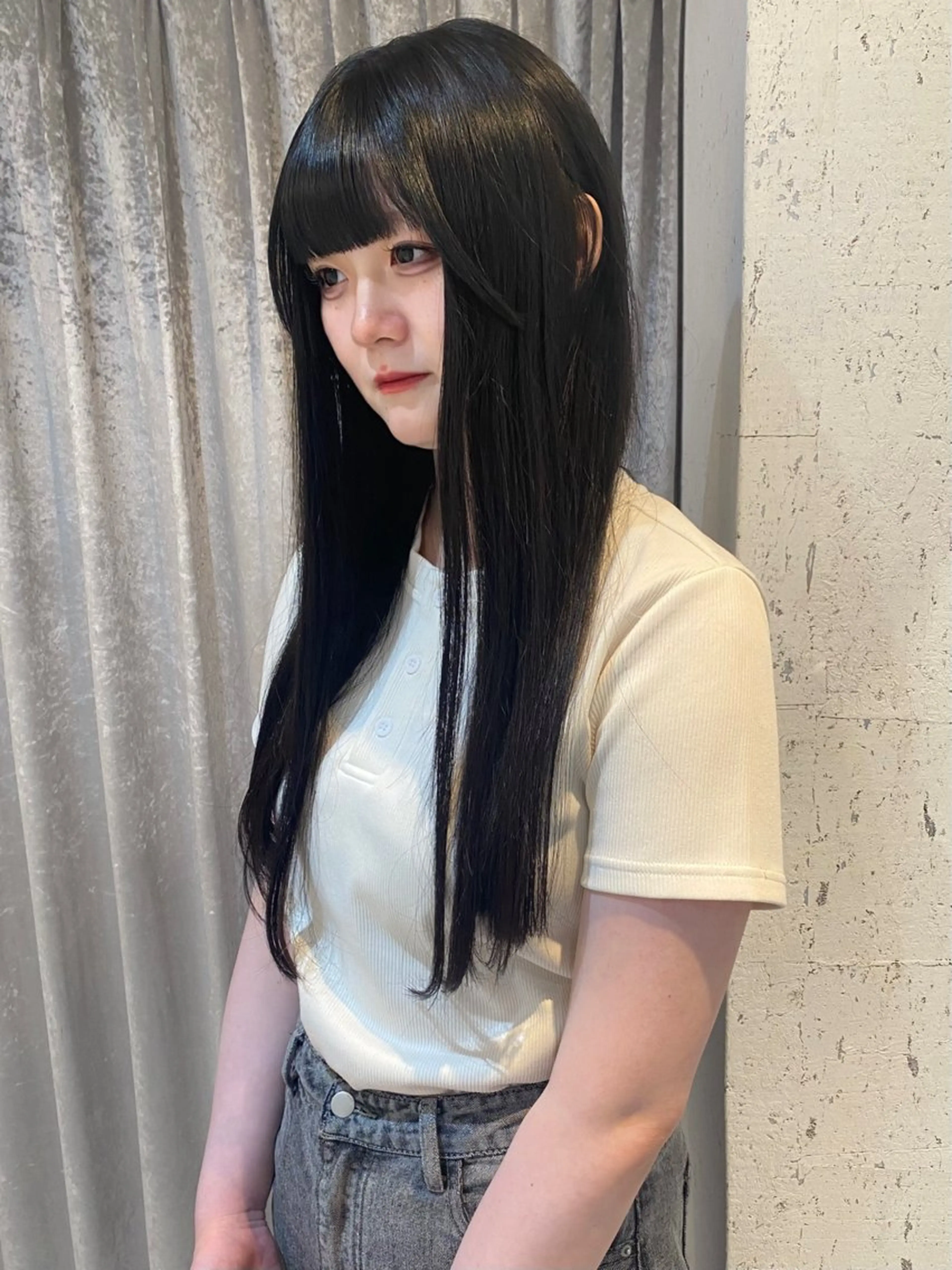 ロング カラー 似合わせカット カット ヘアカラー トリートメント mai / linoah˚✧のヘアスタイル