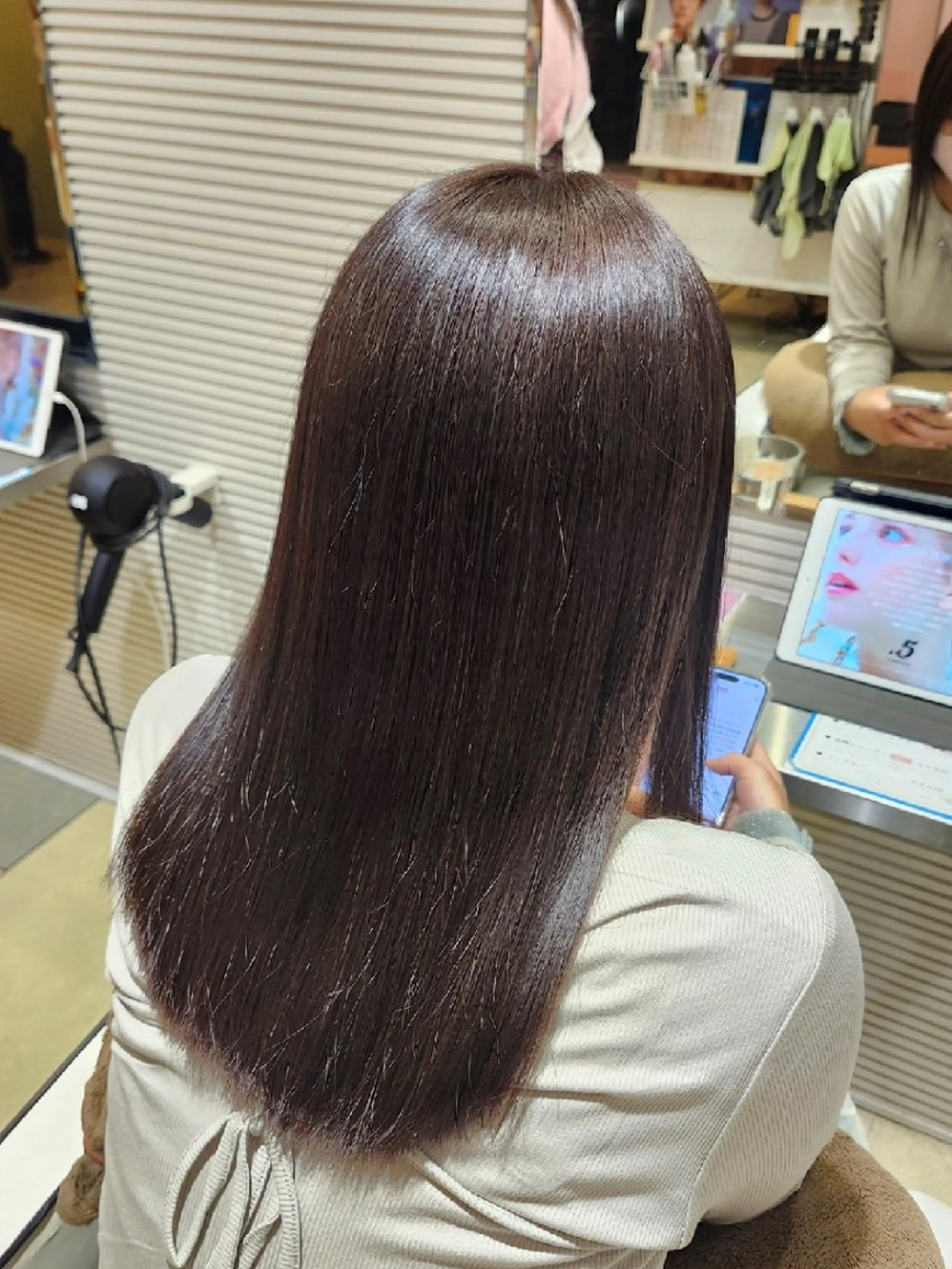 セミロング 暖色カラー/髪質改善 /メンズ🧡莉南のヘアスタイル