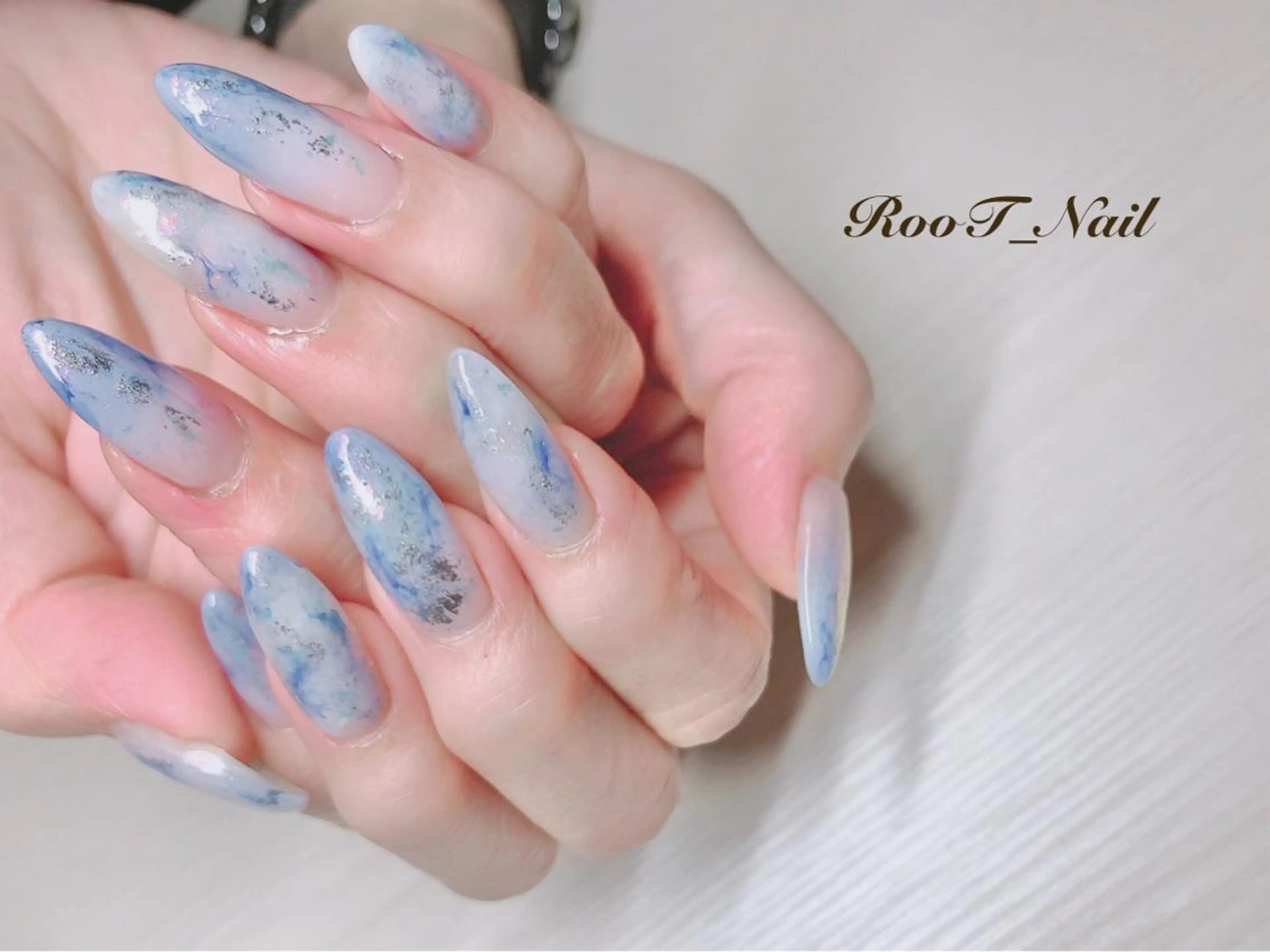 キッズ ネイル ニュアンスネイル ハンドネイル RooT Nailのネイルデザイン