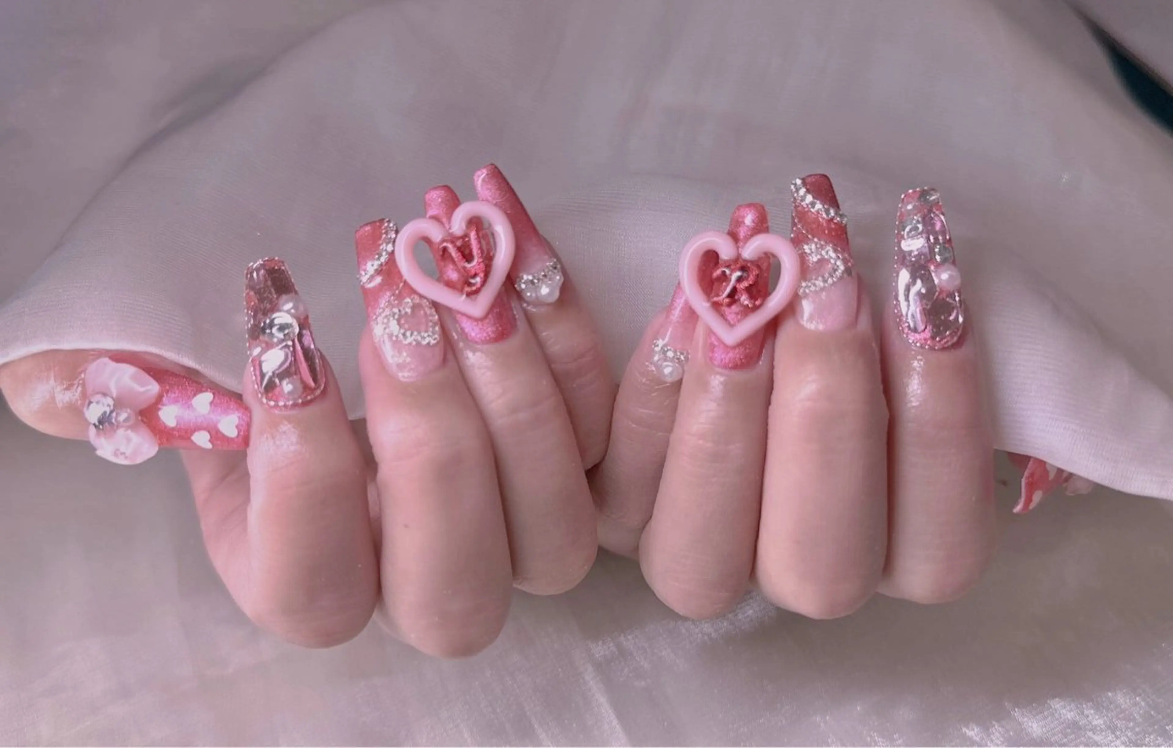 ネイル 長さだし専門店 M2　rikaのネイルデザイン