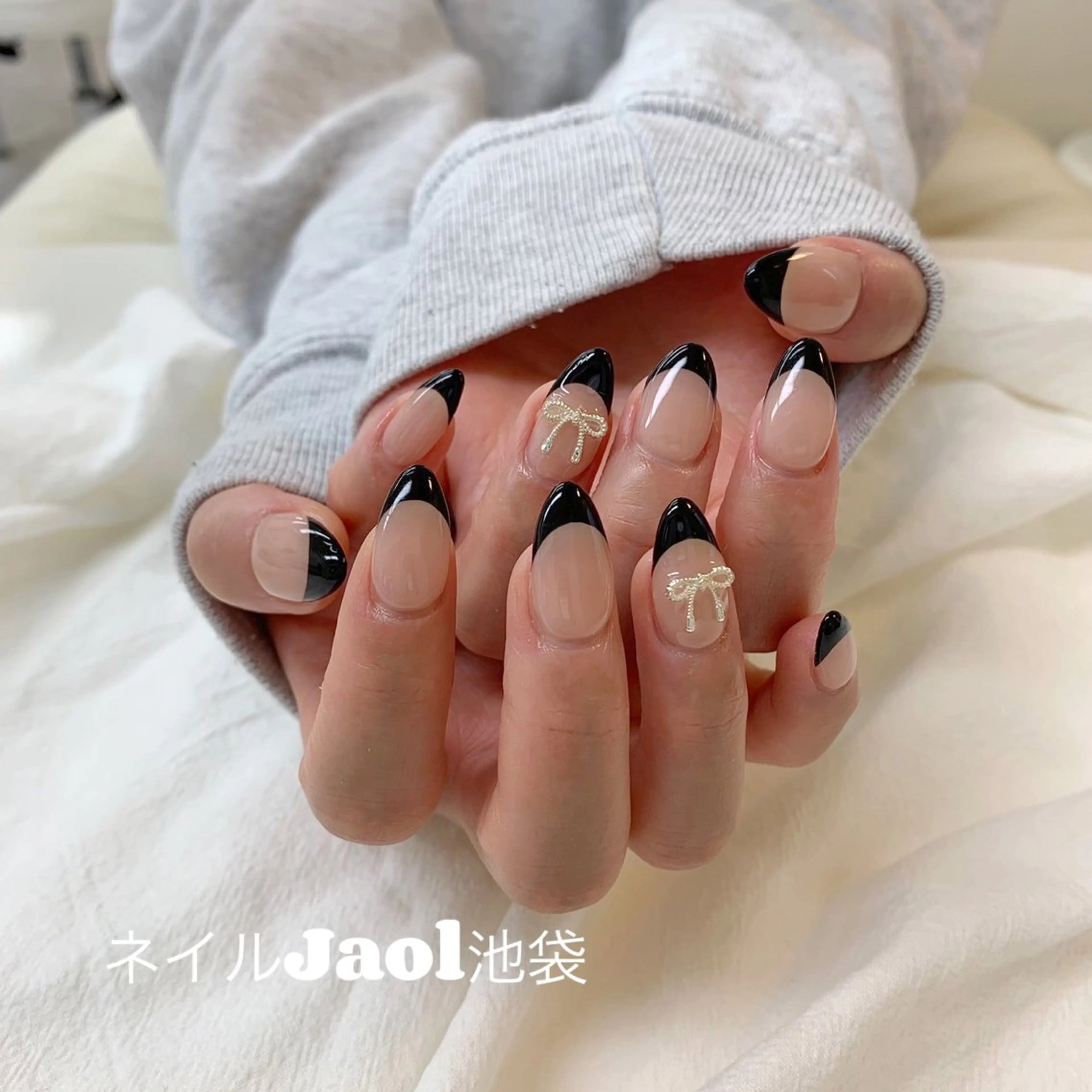 ミディアム 韓国風ヘア ハンドネイル nail jaol池袋店所属・ネイルJaol 池袋のネイルデザイン