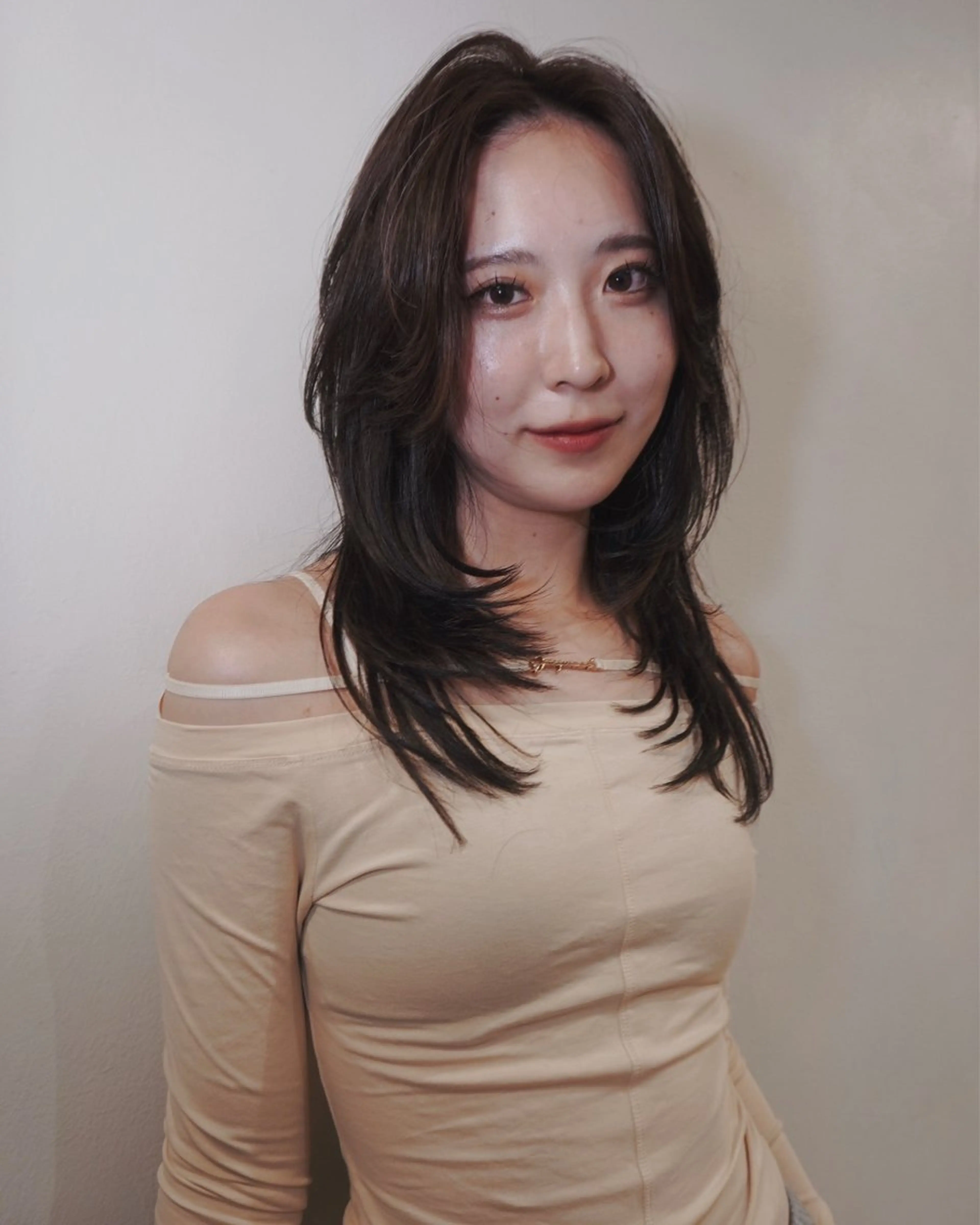 ロング レイヤーカット レイヤーカット/ 管原久遠のヘアスタイル