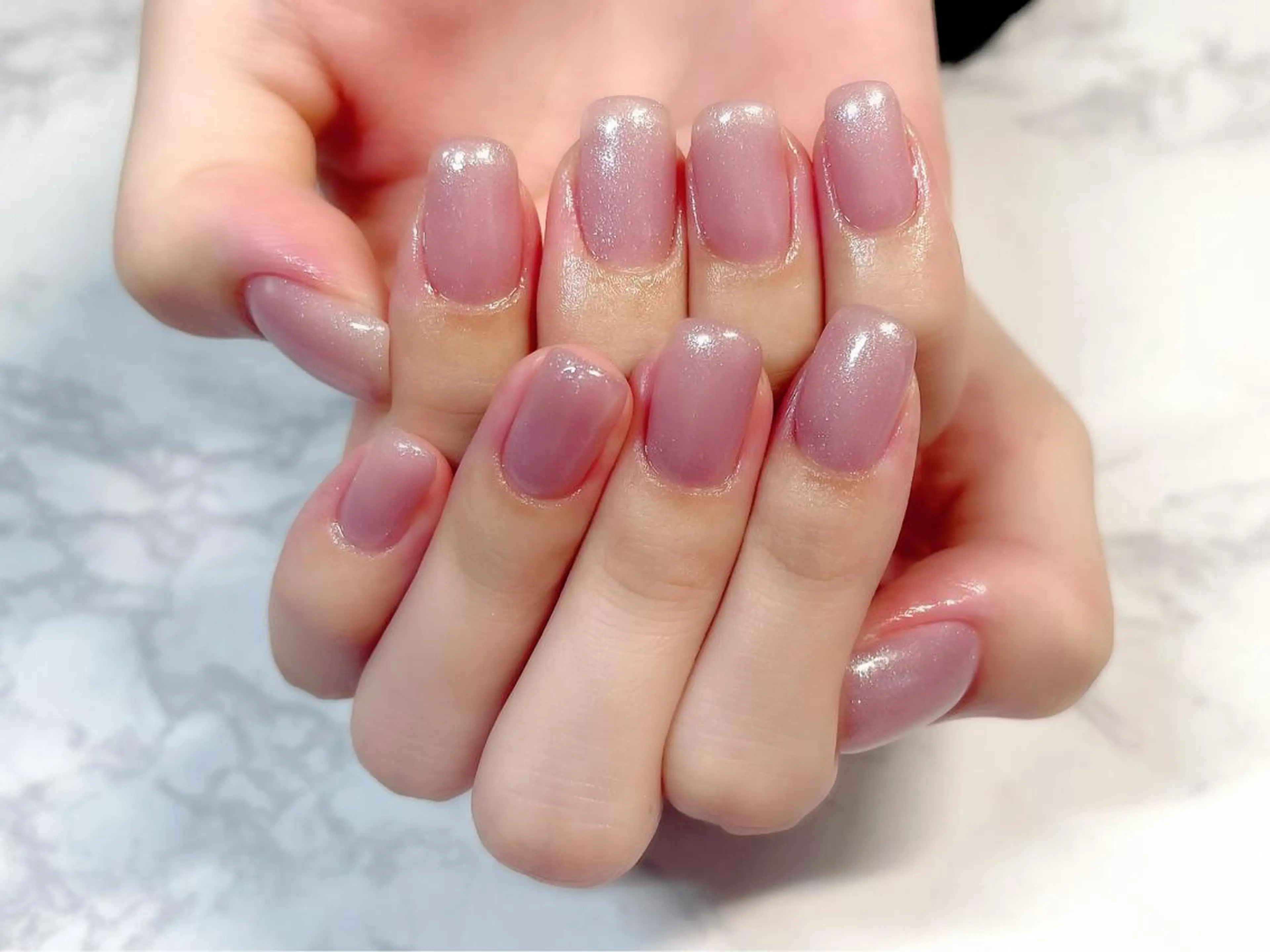 ネイル ラメ(グリッター) ワンカラーネイル ハンドネイル KURELLY所属・Nail Salon KURELLYのネイルデザイン