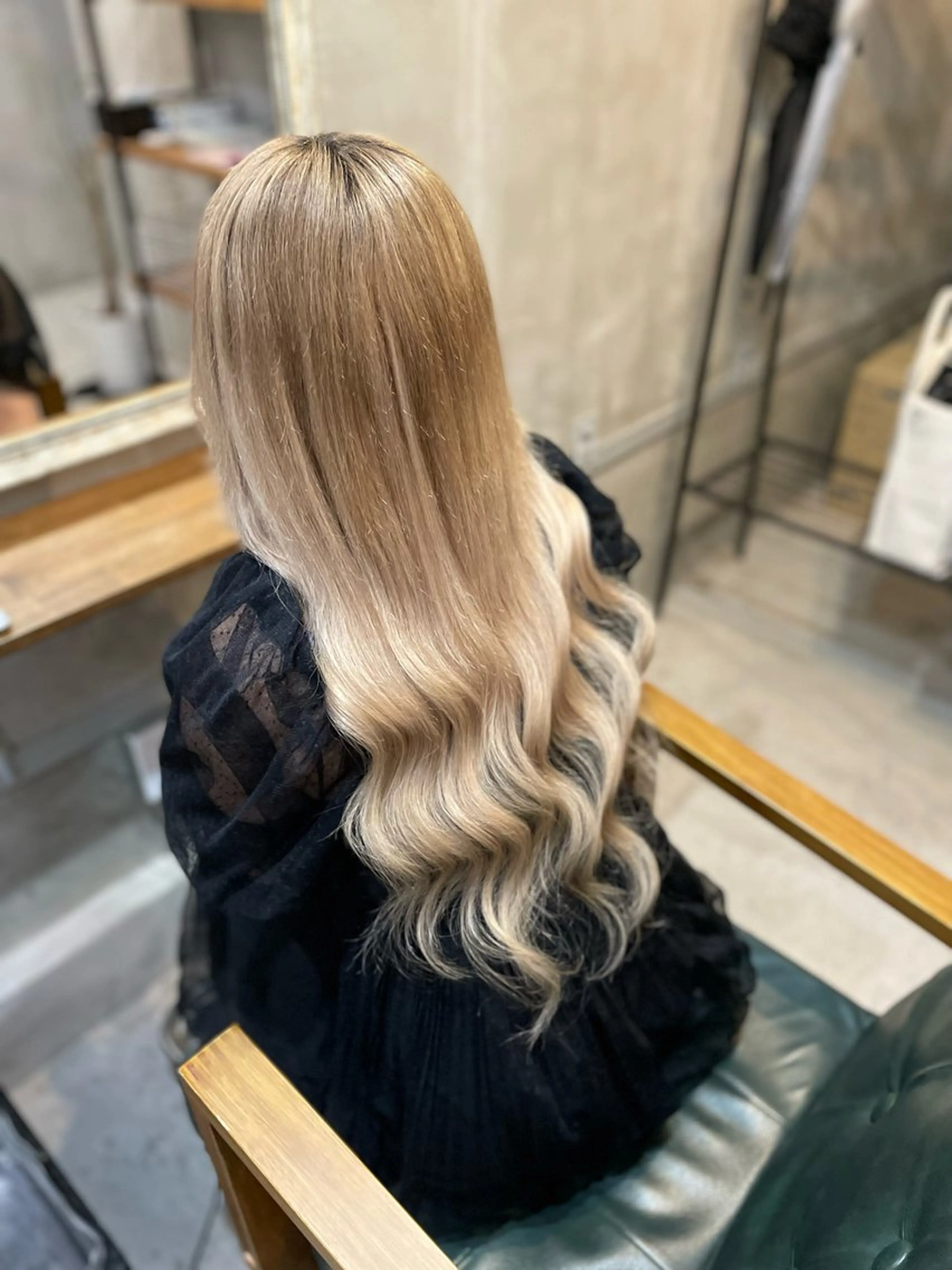 ロング 河合 来晟のヘアスタイル