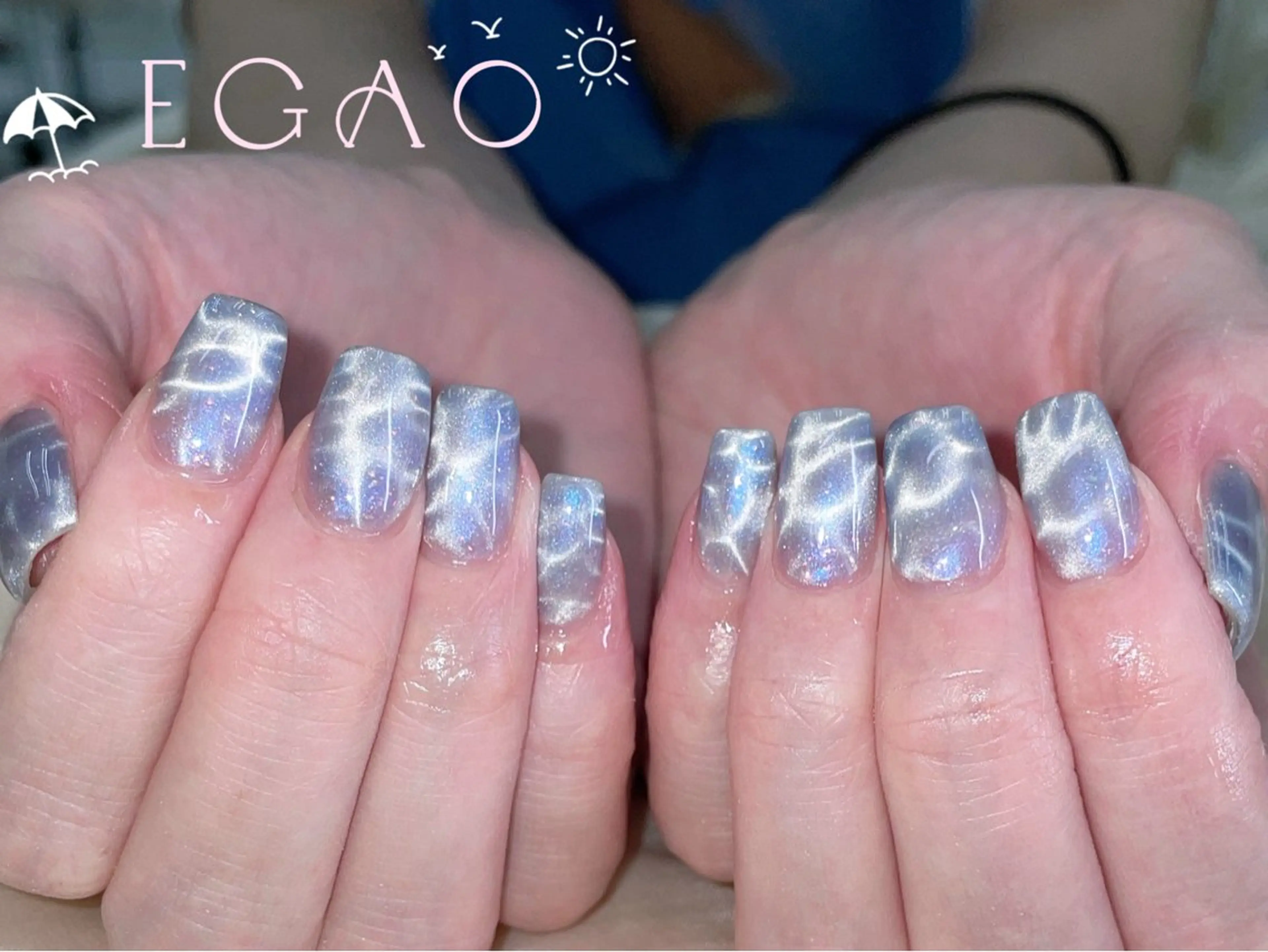 ネイル アートネイル フットネイル フレンチネイル ジェルネイル グラデーション ハンドネイル Egao Nail Salonのネイルデザイン