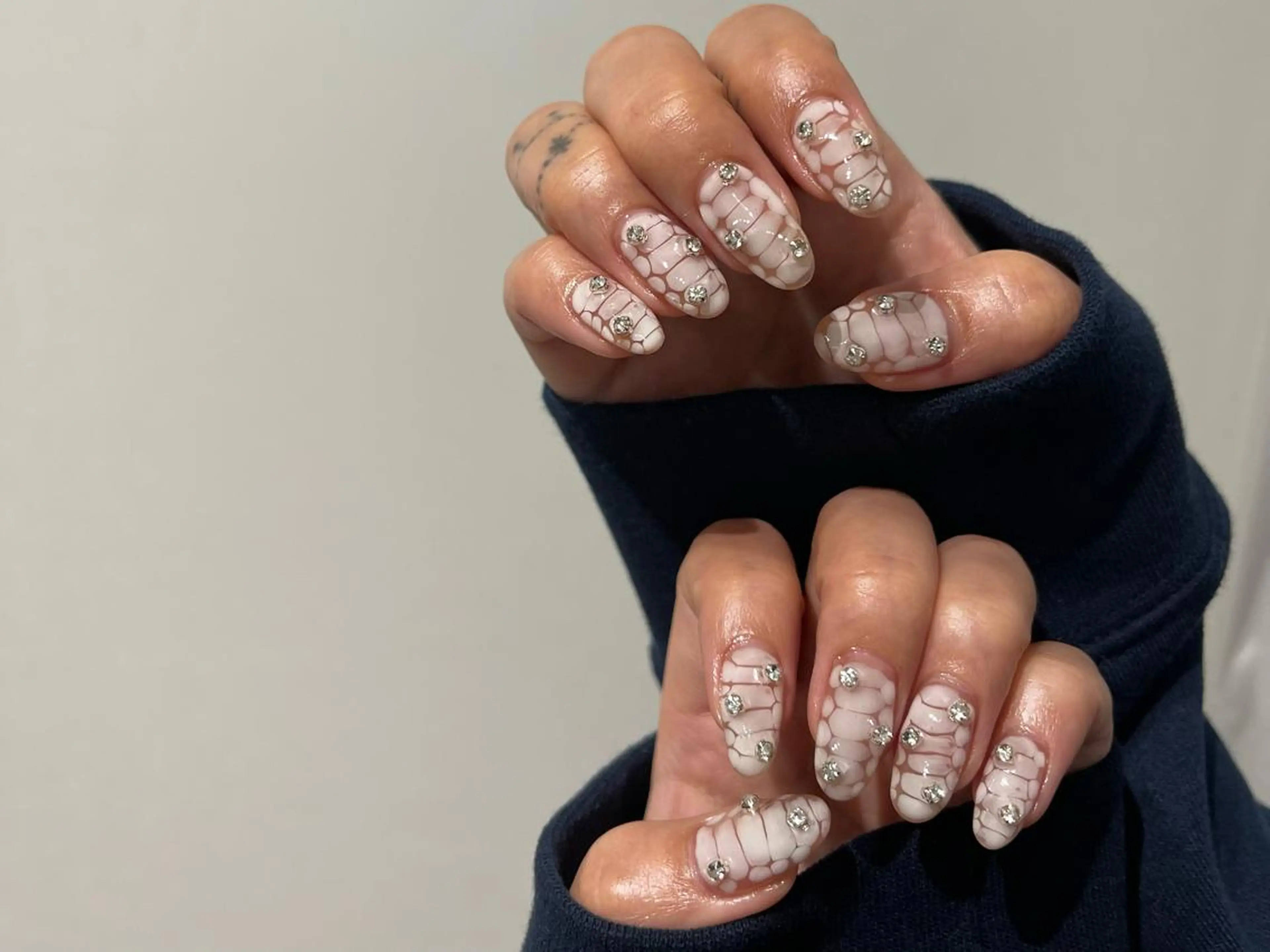 ネイル 8113 海外/y2k/韓国のネイルデザイン