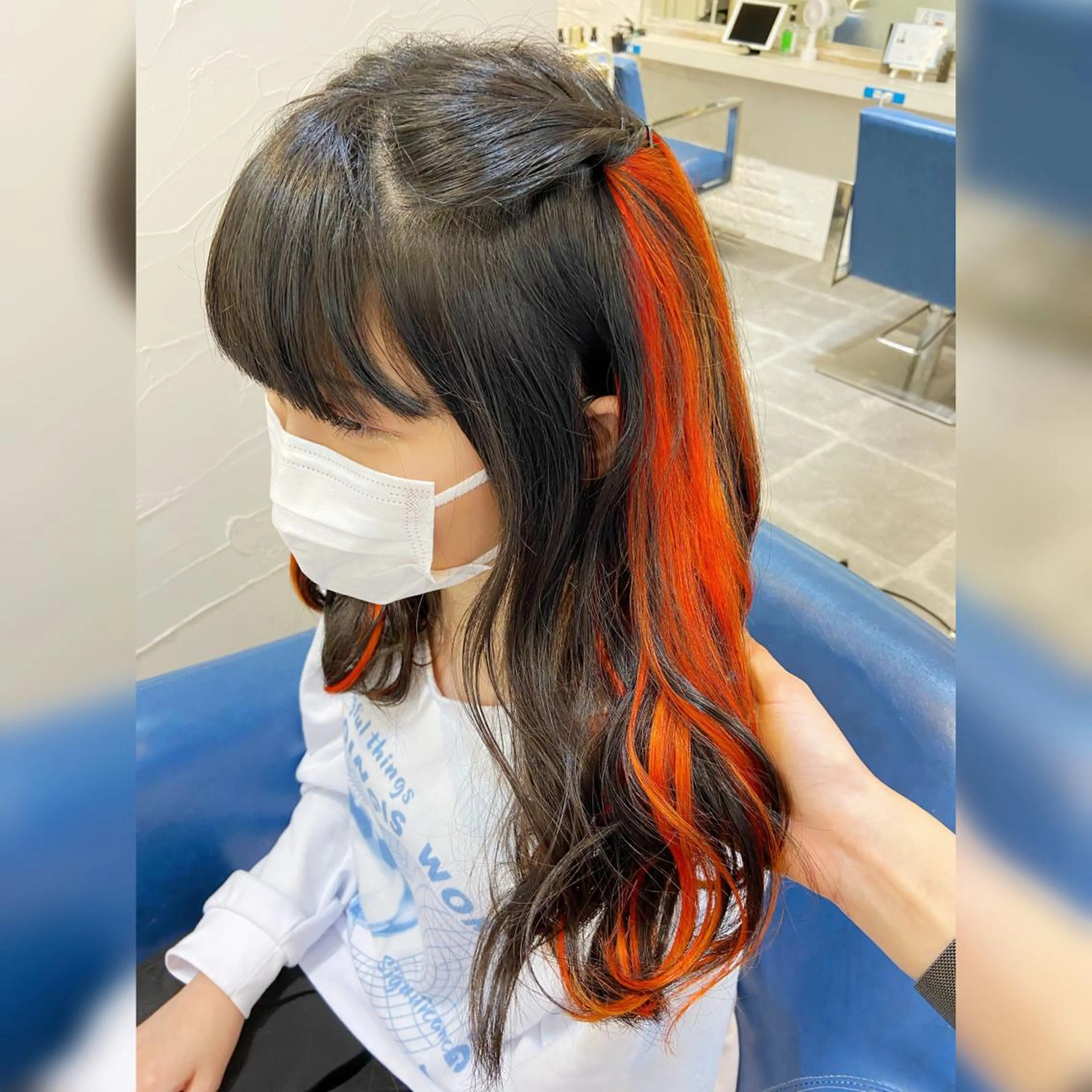 シールエクステ40本の写真