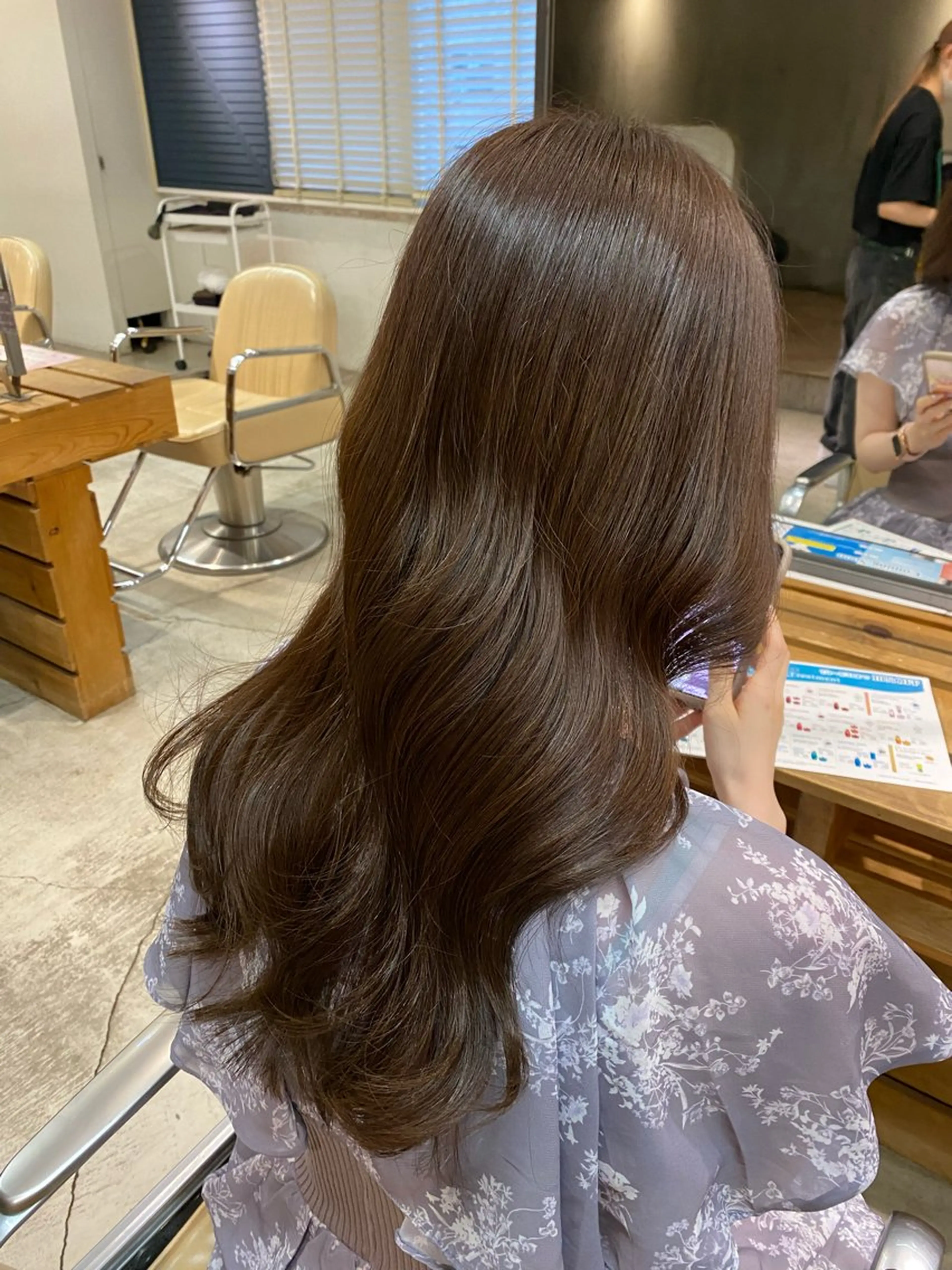 ロング カット ヘアカラー 無料カット募集中🌷 ちひり𓂃𓈒♡‪のヘアスタイル