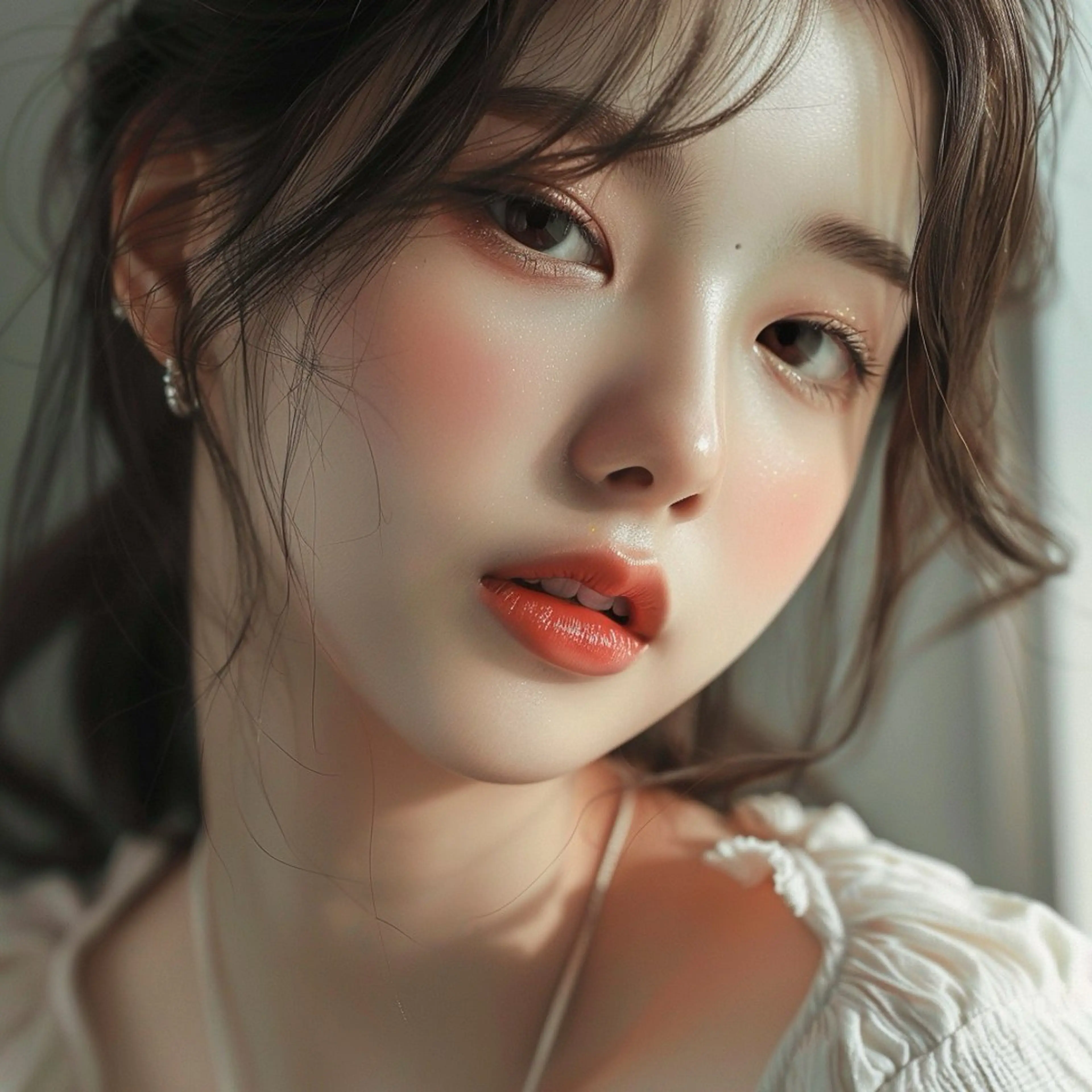 イルミナカラー🌈コテ巻き付きの写真